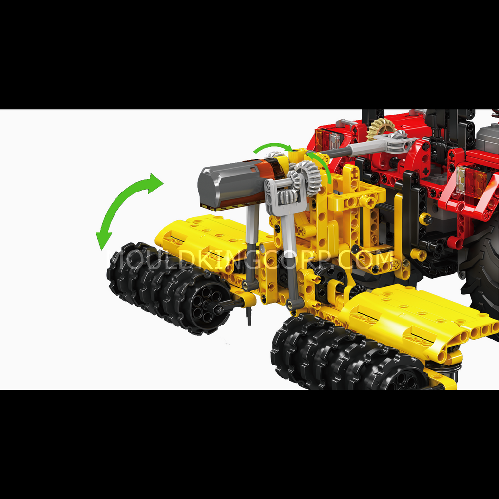 17064 Remote Control Agricultural Tractor Building Set | 1,857 Pcs - Image 4 of 6 | TheBrickTube
