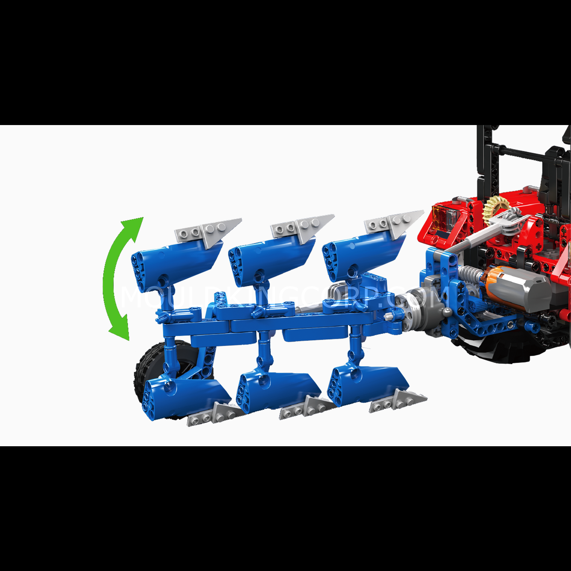 17064 Remote Control Agricultural Tractor Building Set | 1,857 Pcs - Image 5 of 6 | TheBrickTube