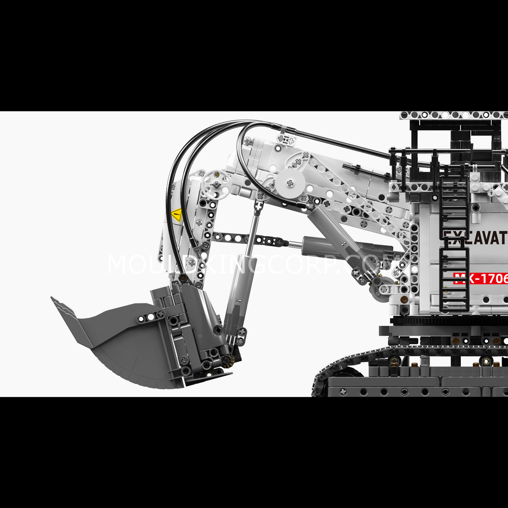 17067 Remote Controlled Mining Excavator Building Set | 3,567 Pcs - Image 3 of 6 | TheBrickTube