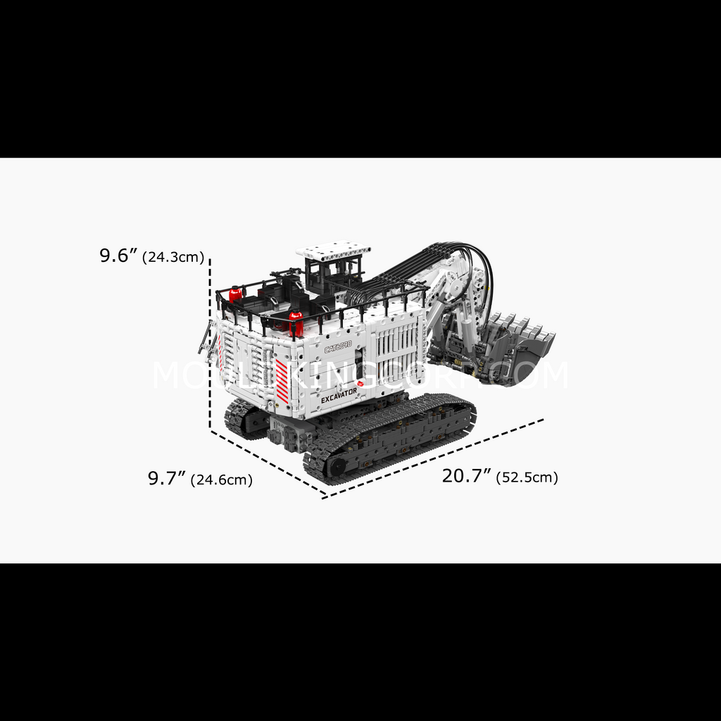 17067 Remote Controlled Mining Excavator Building Set | 3,567 Pcs - Image 6 of 6 | TheBrickTube