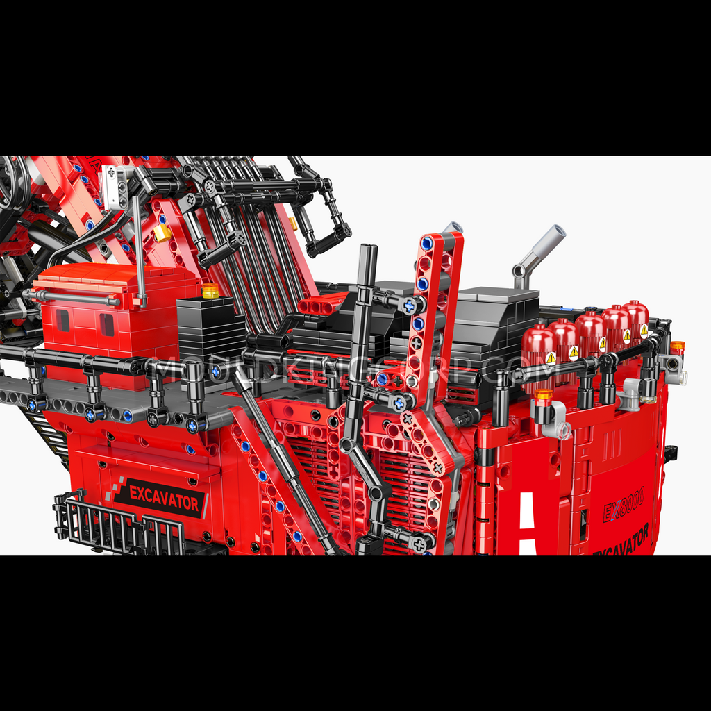 17070 Liebherr R 9800 Mining Excavator Building Sets | 4,767 PCS - Image 9 of 12 | TheBrickTube