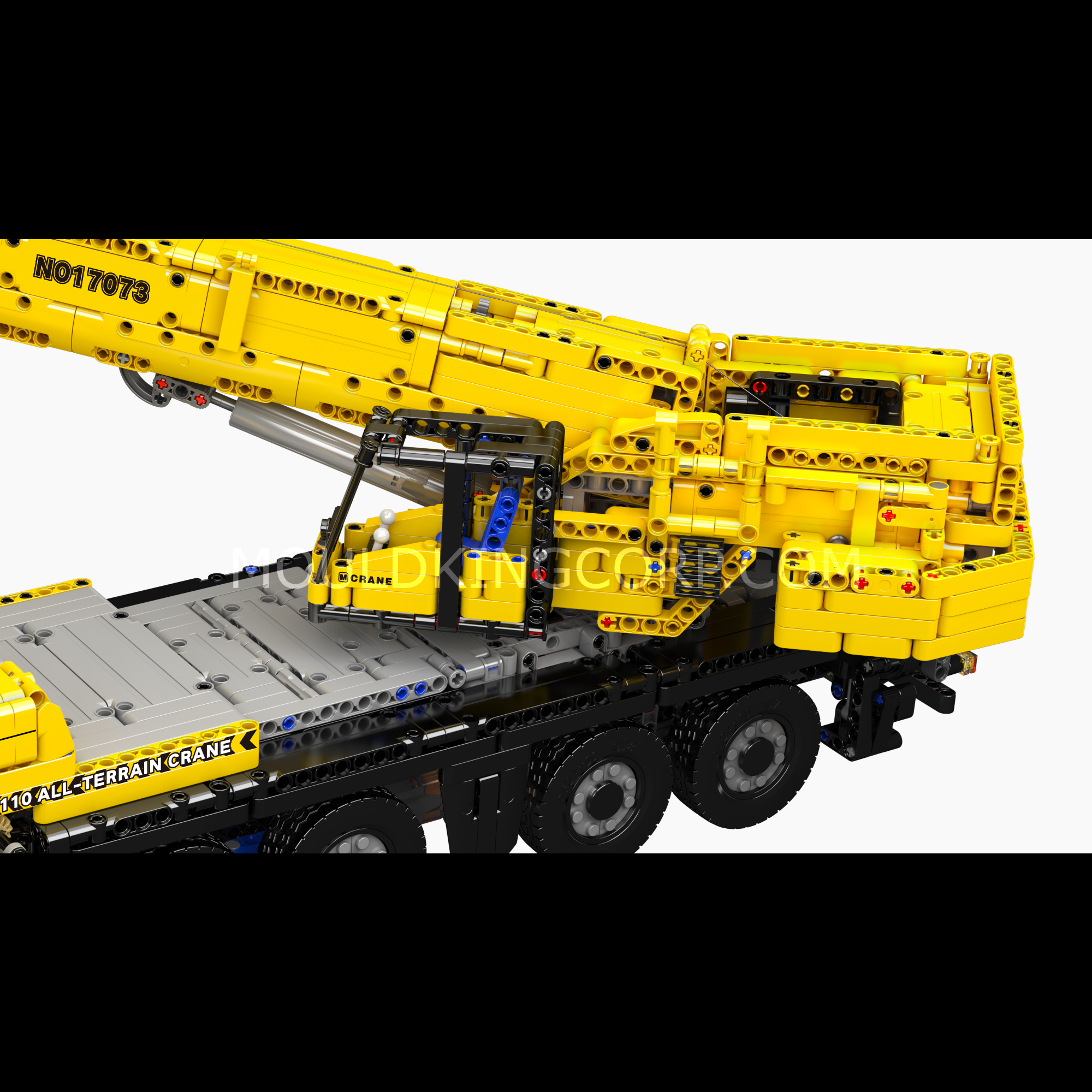17073/17074 LTM 1110 Mobile Crane Building Set | 3,218 Pcs - Image 3 of 12 | TheBrickTube