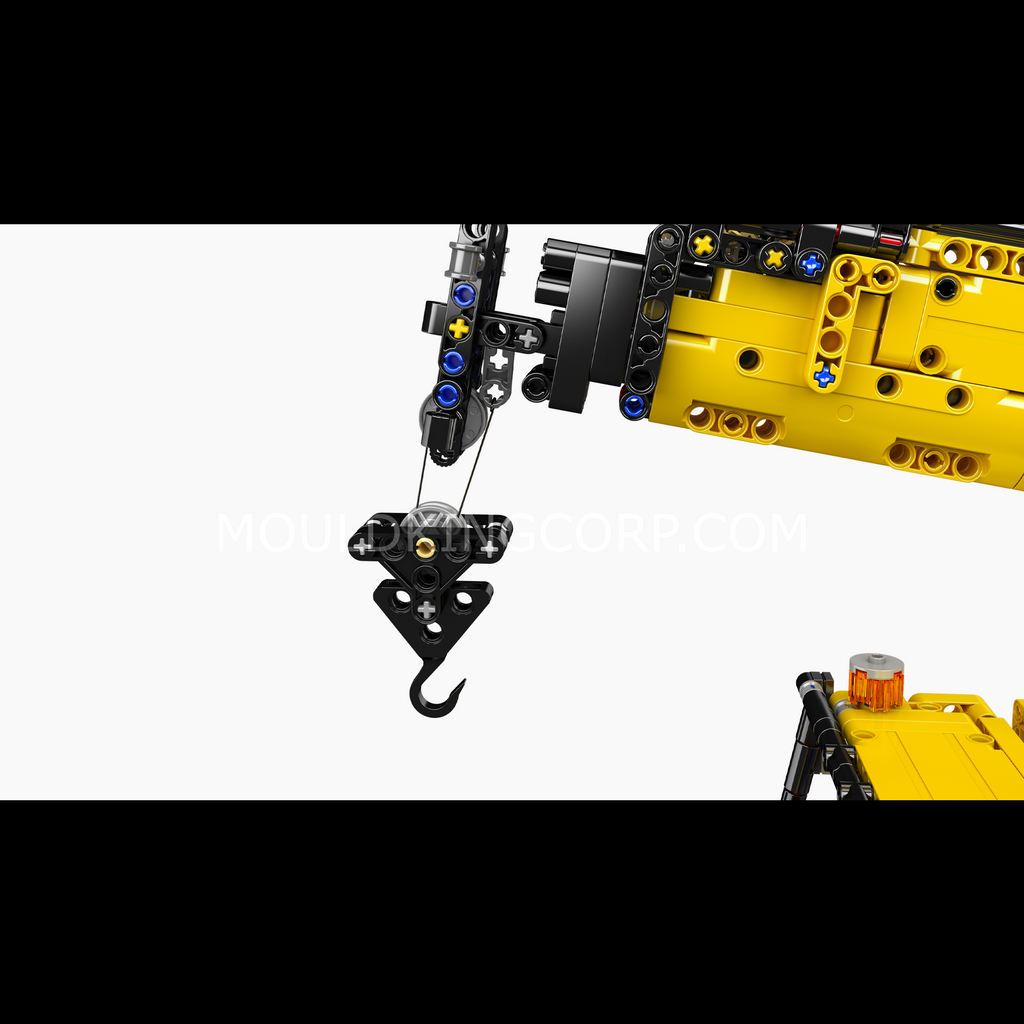 17073/17074 LTM 1110 Mobile Crane Building Set | 3,218 Pcs - Image 4 of 12 | TheBrickTube