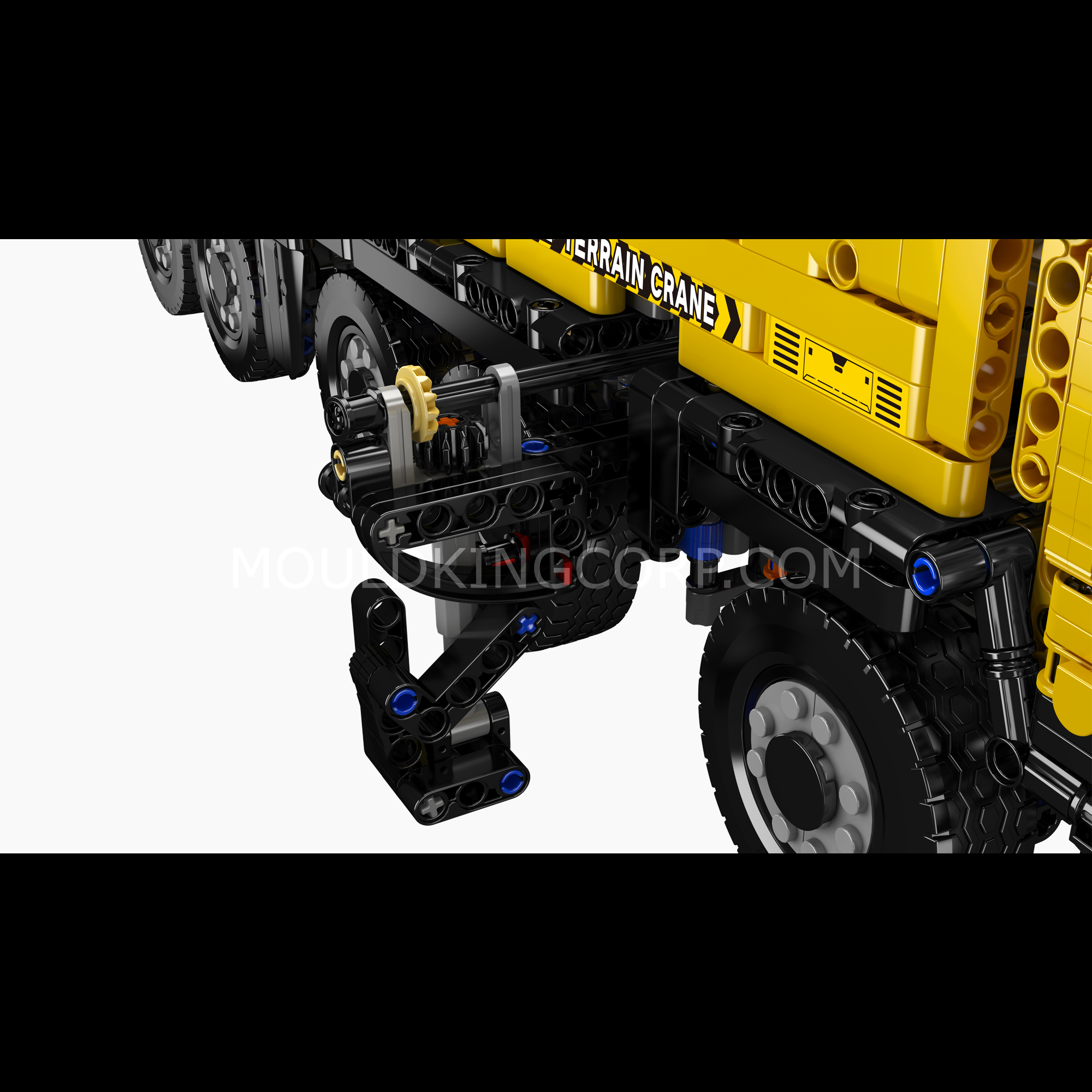 17073/17074 LTM 1110 Mobile Crane Building Set | 3,218 Pcs - Image 5 of 12 | TheBrickTube
