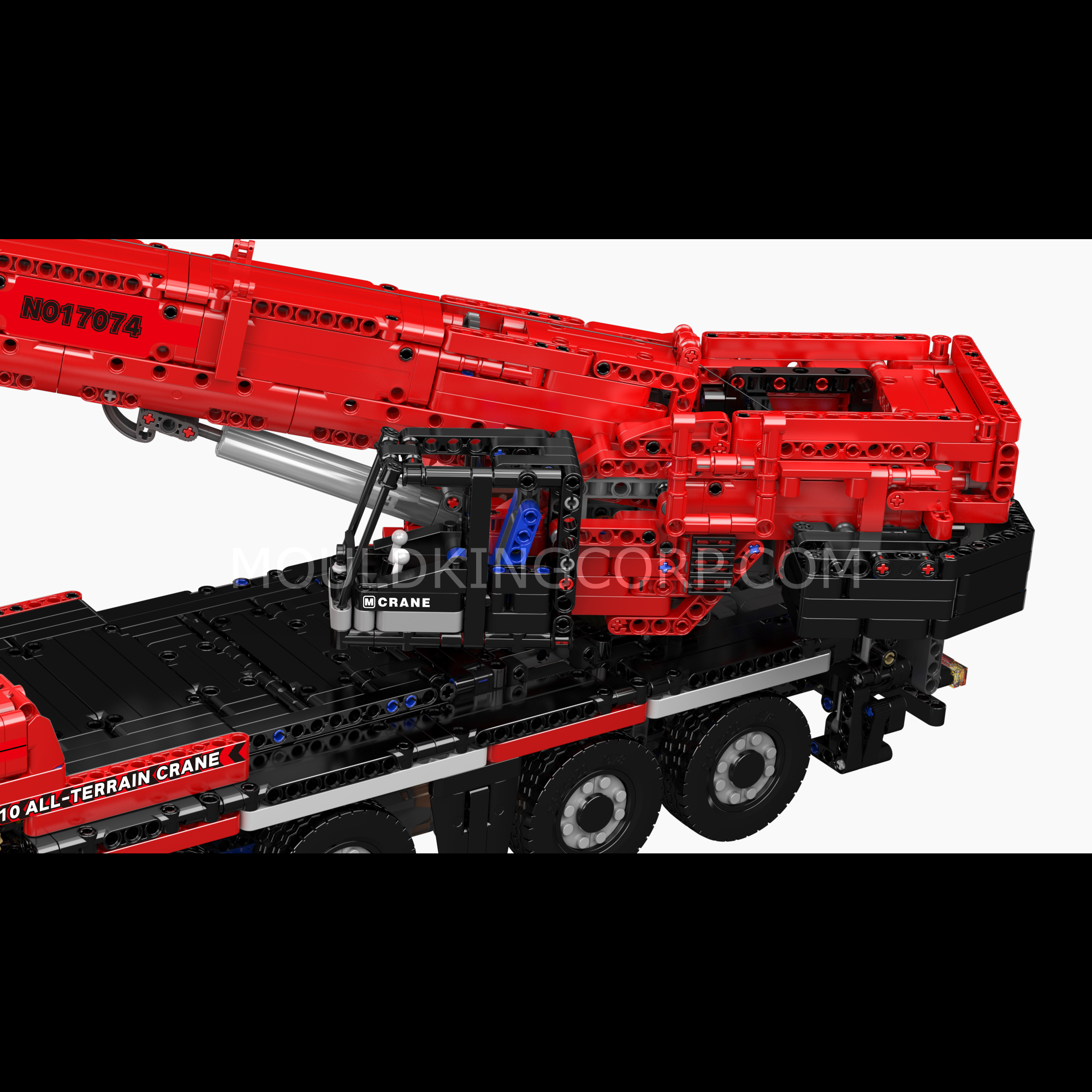 17073/17074 LTM 1110 Mobile Crane Building Set | 3,218 Pcs - Image 9 of 12 | TheBrickTube