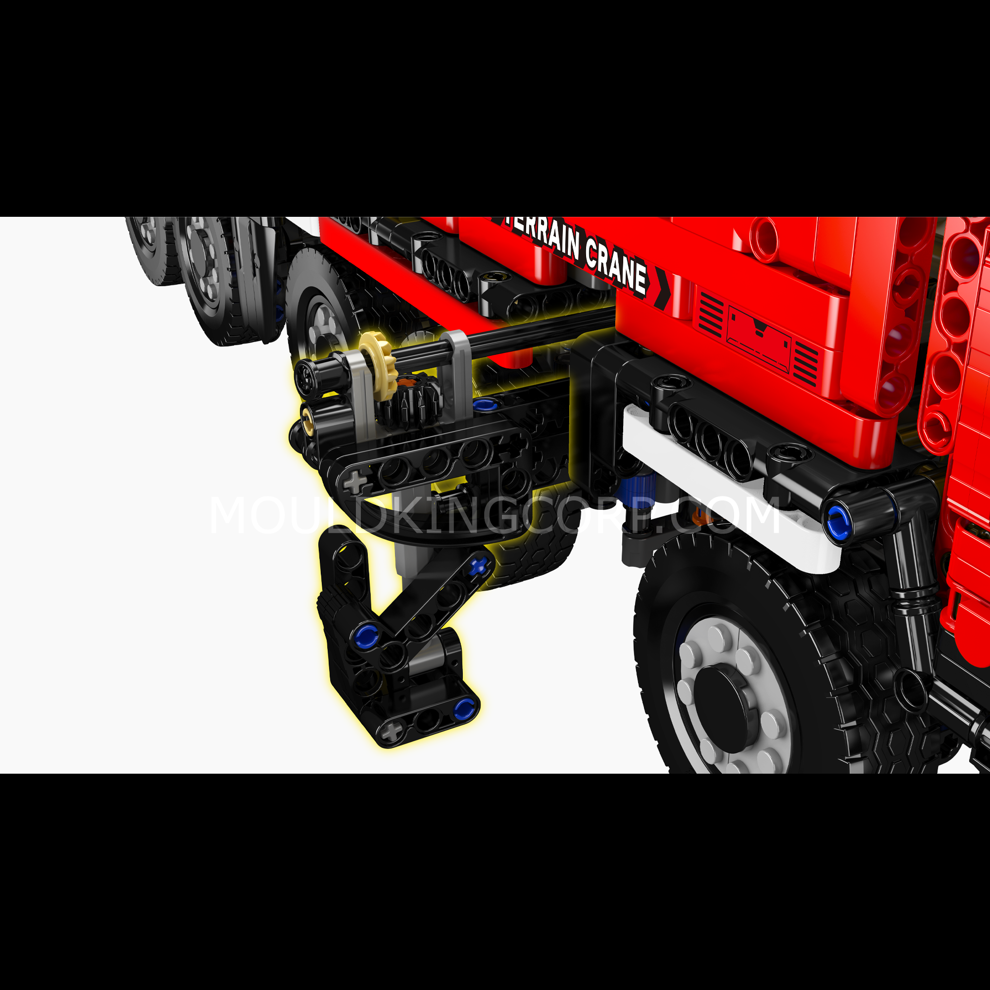 17073/17074 LTM 1110 Mobile Crane Building Set | 3,218 Pcs - Image 11 of 12 | TheBrickTube