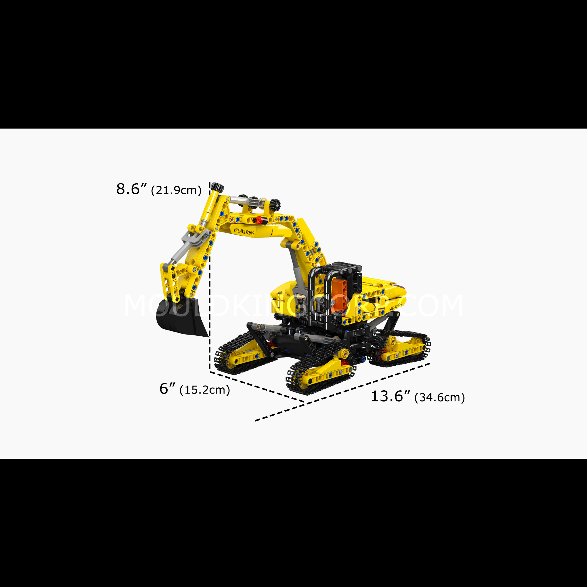17076 SFINX Future Excavator Building Set | 840 Pcs - Image 6 of 6 | TheBrickTube