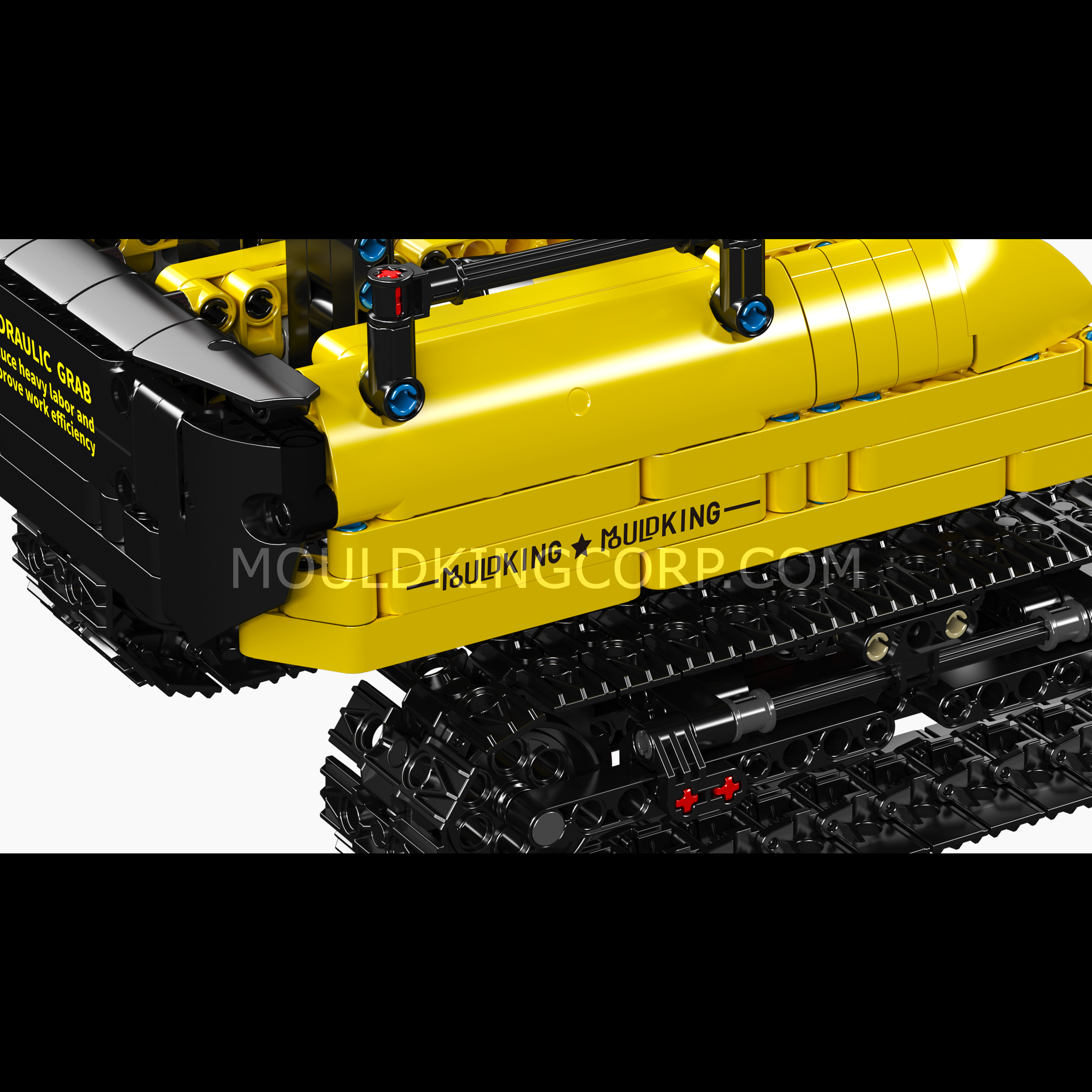 17077 Hydraulic Log Grapple Trailer Building Set | 866 Pcs - Image 3 of 6 | TheBrickTube