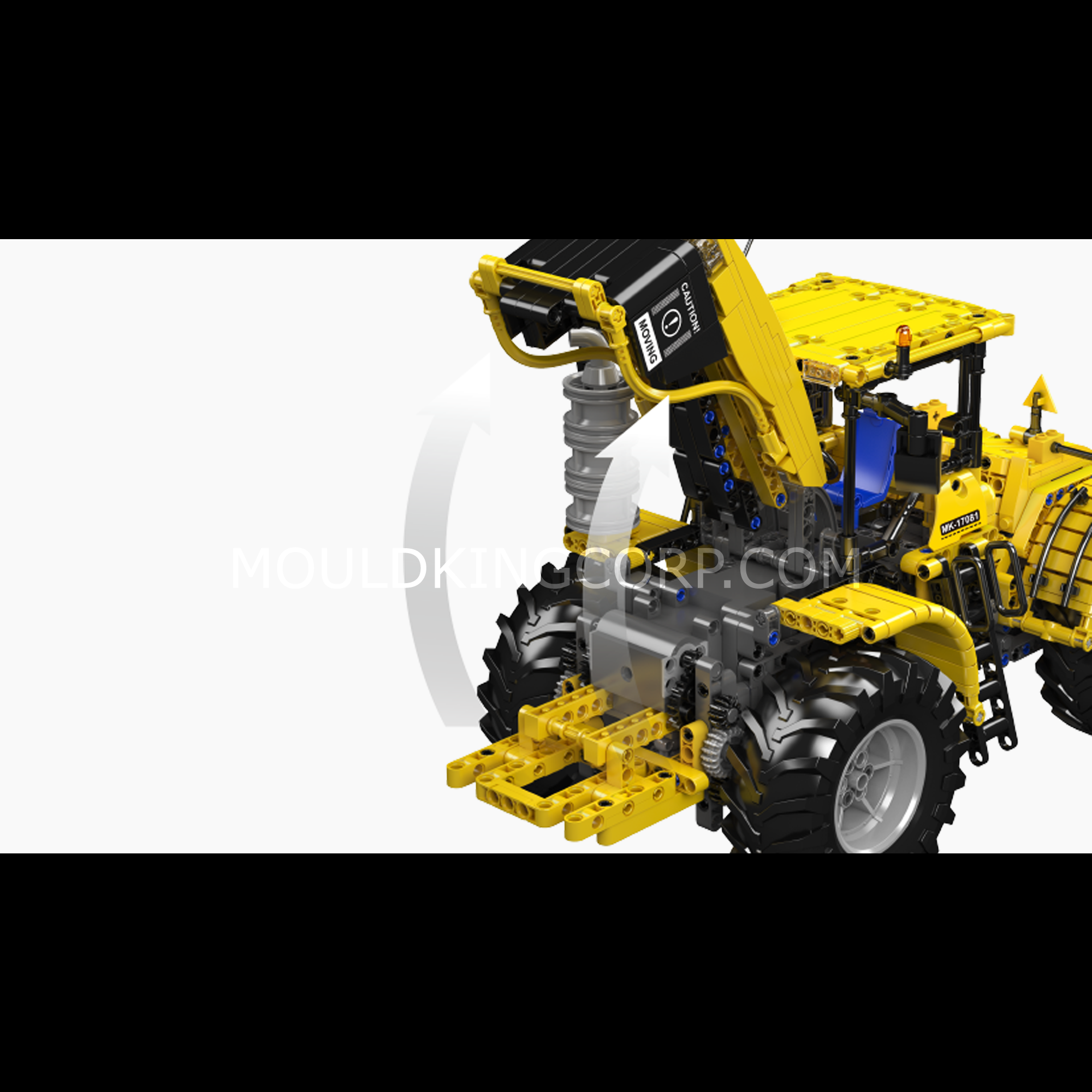 17081/17082 Challenger Articulated Tractor Building Set | 1,300 Pcs - Image 2 of 12 | TheBrickTube