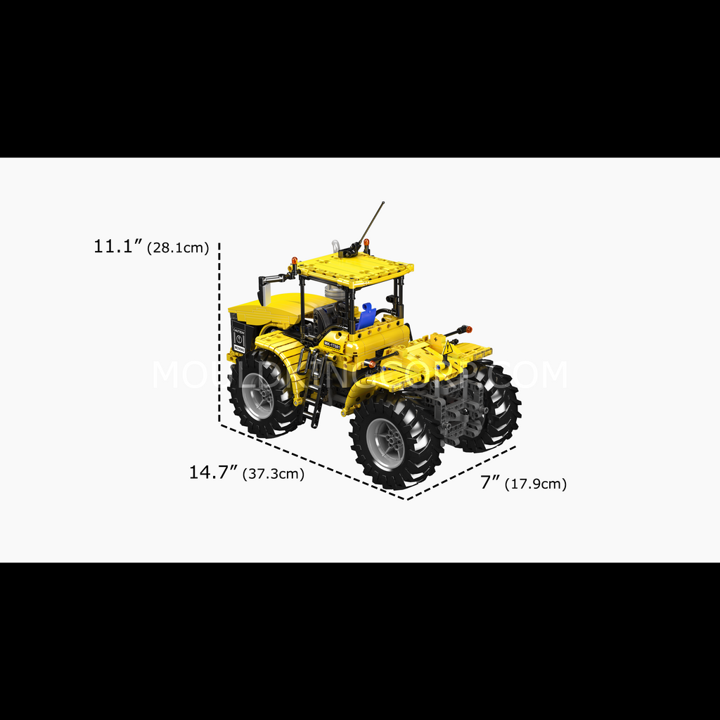 17081/17082 Challenger Articulated Tractor Building Set | 1,300 Pcs - Image 6 of 12 | TheBrickTube