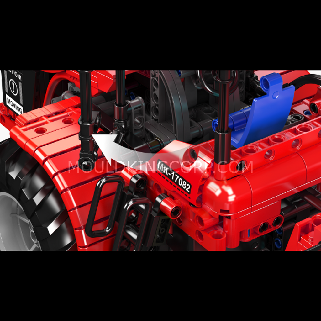 17081/17082 Challenger Articulated Tractor Building Set | 1,300 Pcs - Image 9 of 12 | TheBrickTube