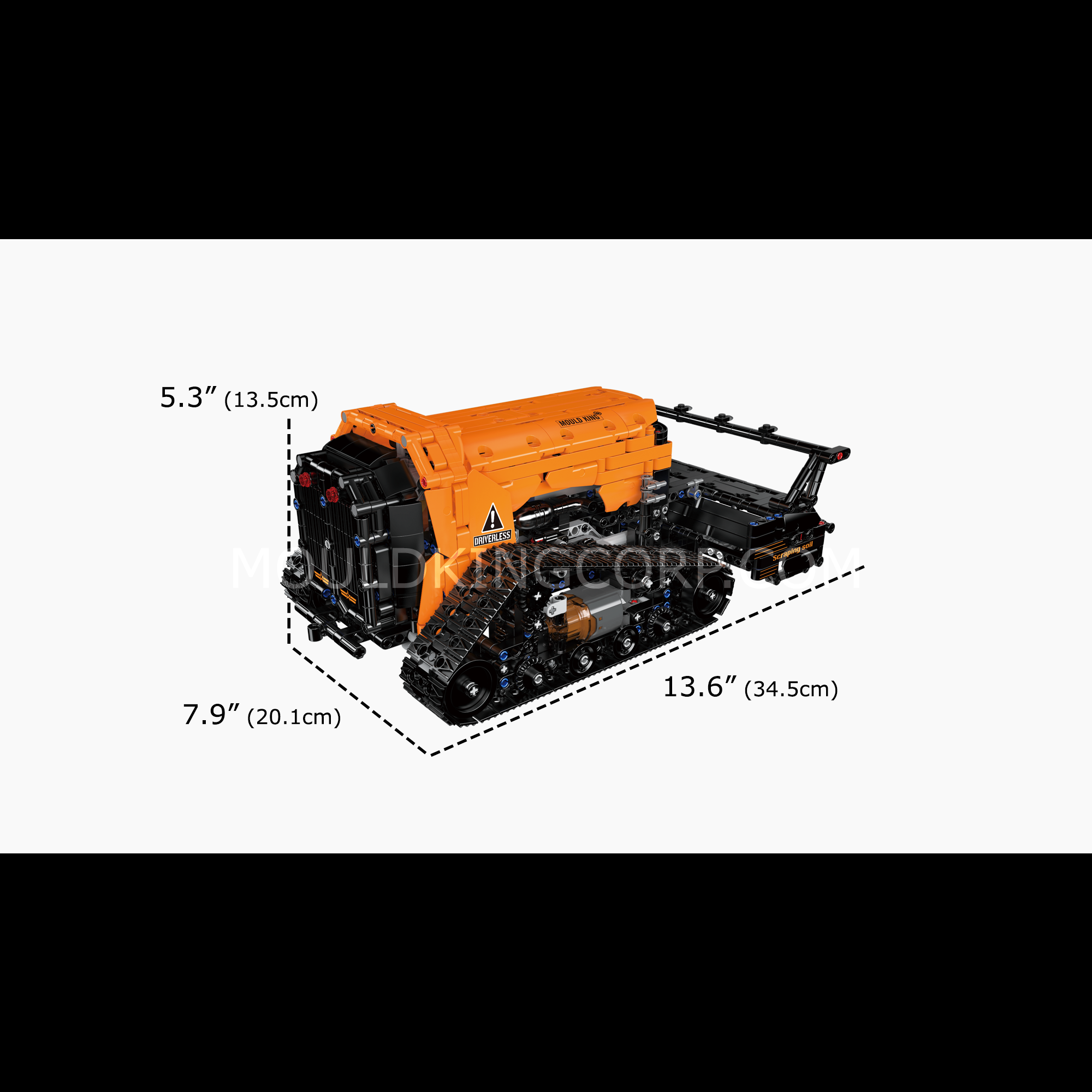 17086 Remote-Controlled Land Clearing Machine Building Set | 1,650 Pcs - Image 6 of 6 | TheBrickTube