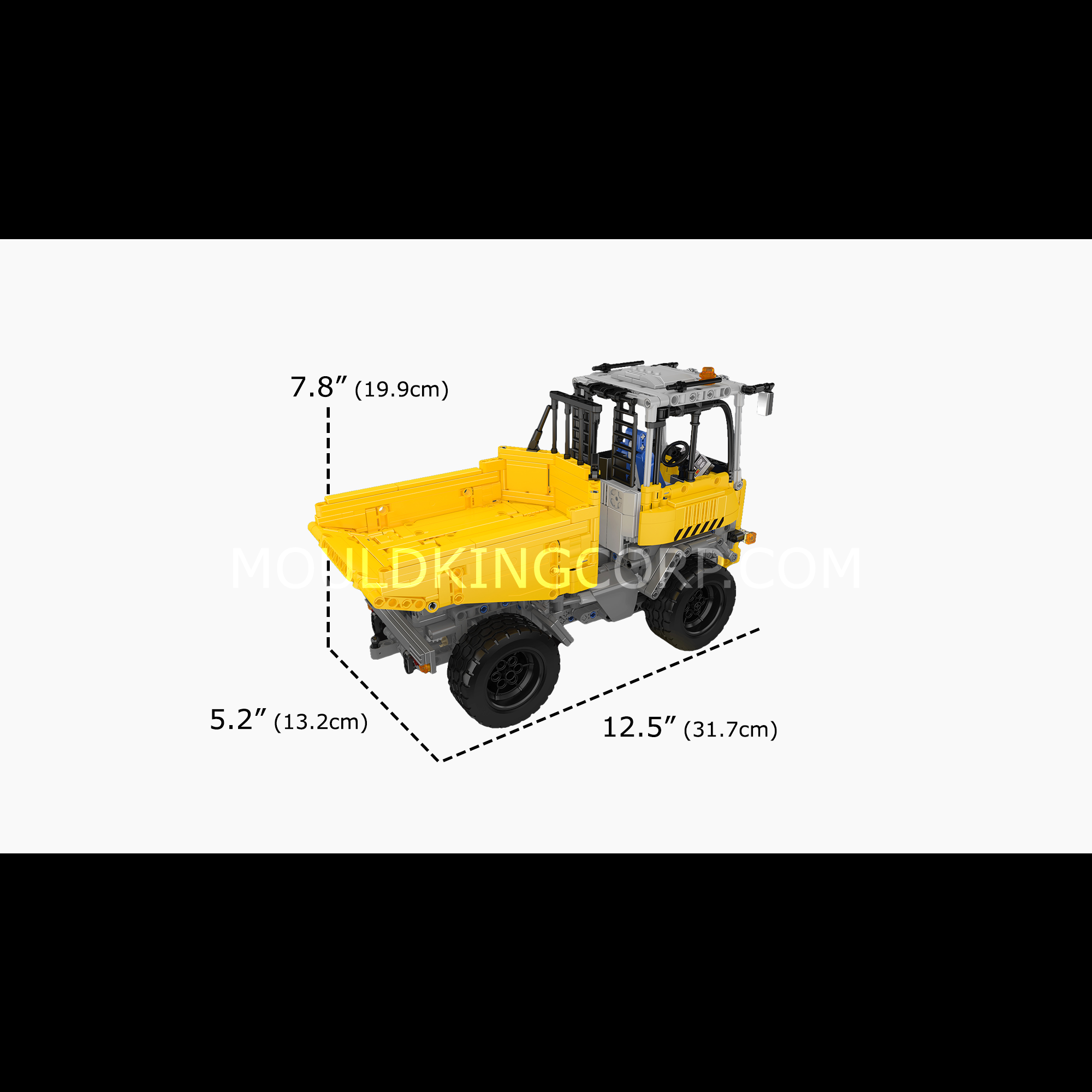 17092 Articulated Dump Truck Building Set | 1,230 Pcs - Image 6 of 6 | TheBrickTube