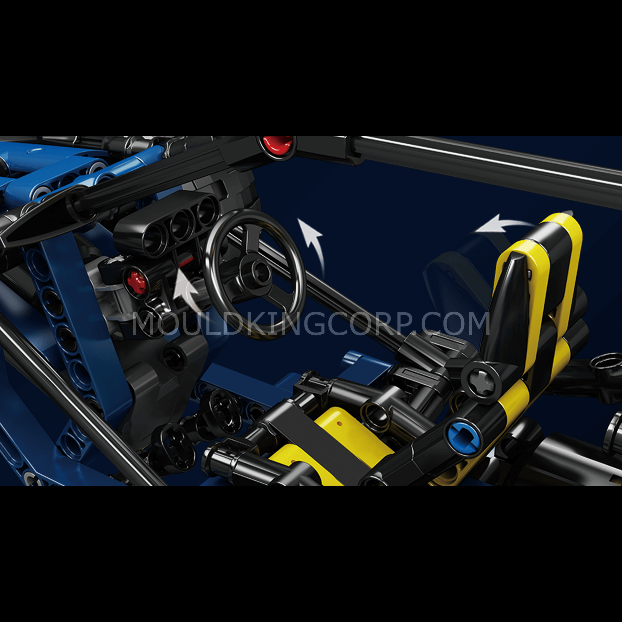 18018 Lightning Buggy Remote Controlled Building Set | 532 PCS - Image 2 of 6 | TheBrickTube