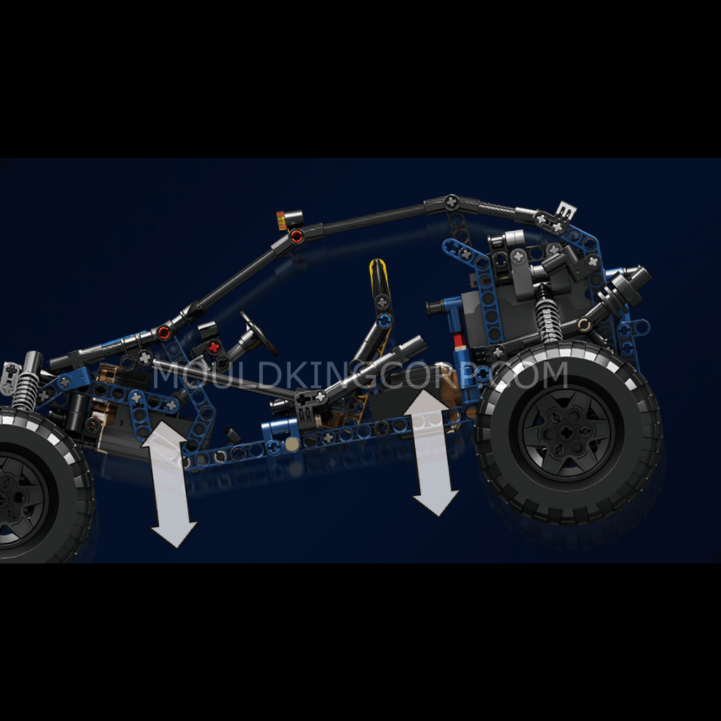 18018 Lightning Buggy Remote Controlled Building Set | 532 PCS - Image 4 of 6 | TheBrickTube