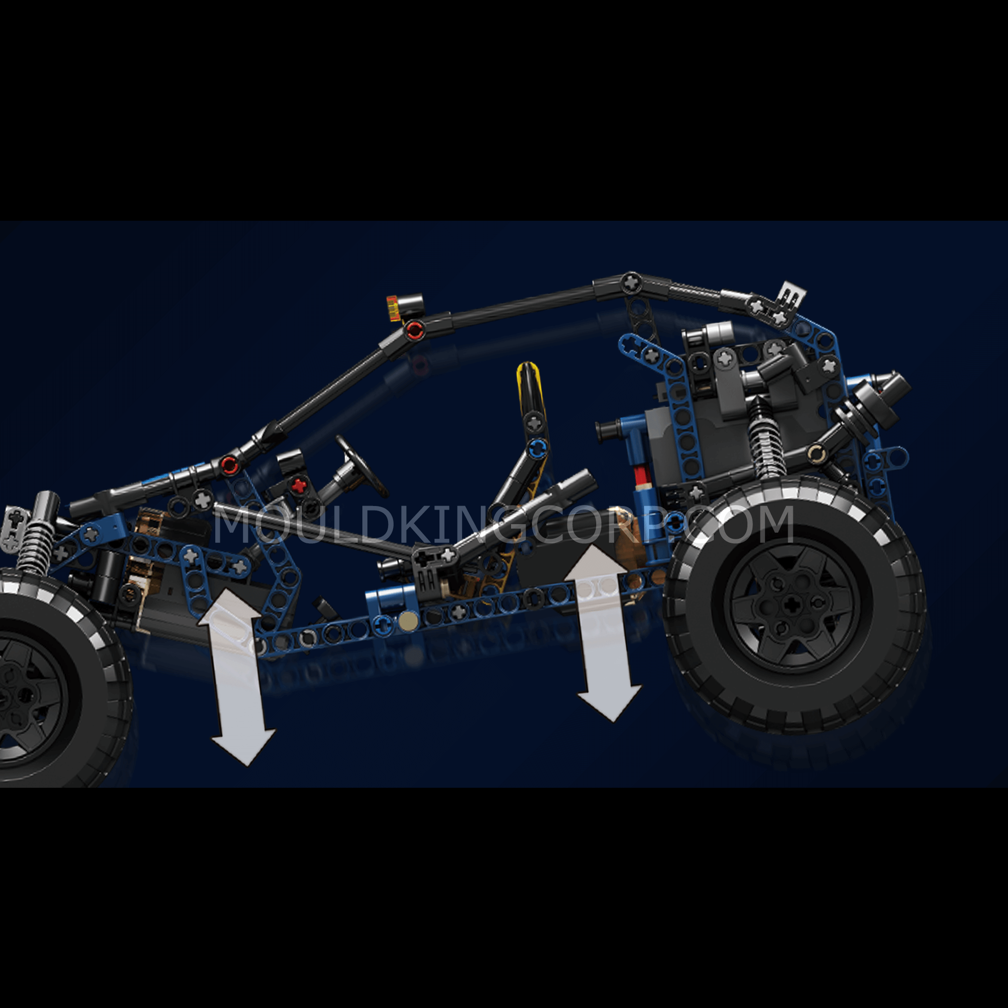 18018 Lightning Buggy Remote Controlled Building Set | 532 PCS - Image 4 of 6 | TheBrickTube