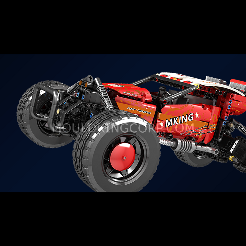 18019B Hurricane Graffiti Buggy Remote Controlled Building Set | 708 PCS - Image 3 of 6 | TheBrickTube