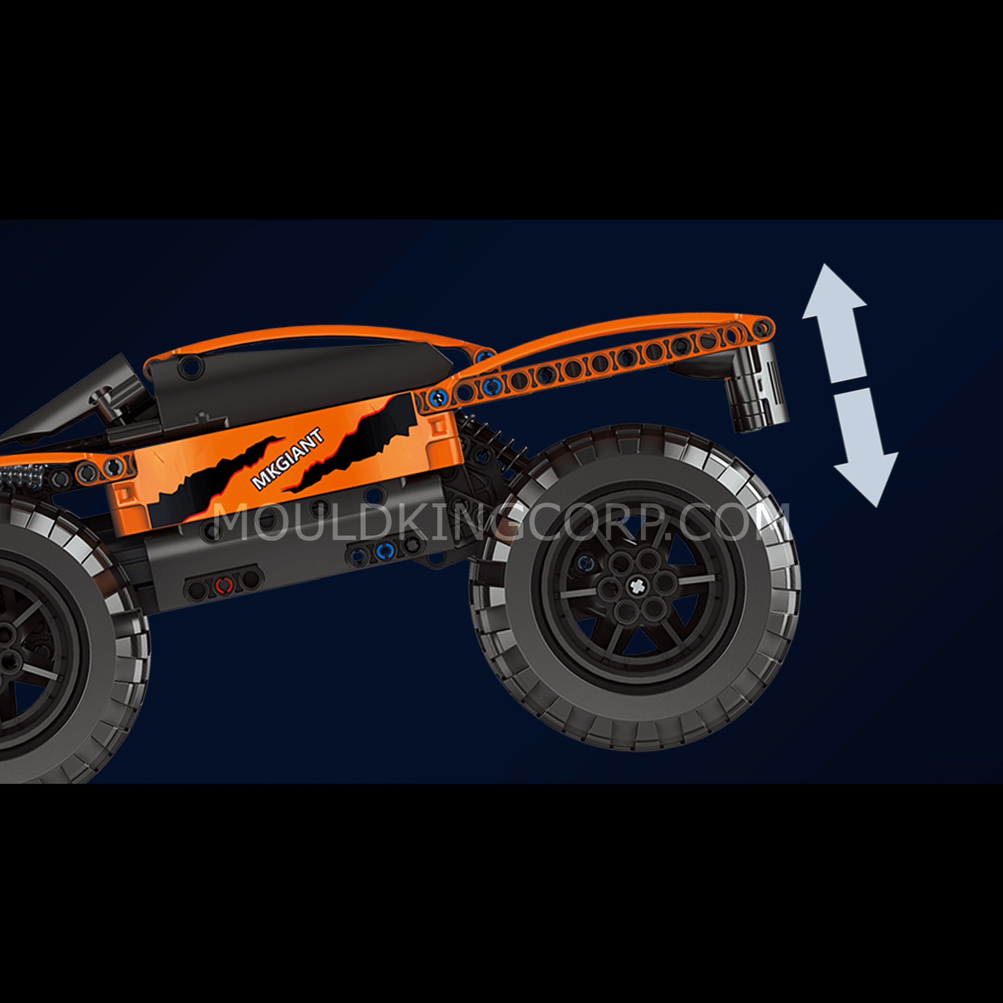 18025 Giant Climbing Remote Controlled Buggy Building Set | 405 PCS - Image 4 of 6 | TheBrickTube