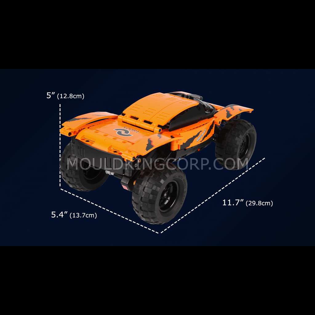 18025 Giant Climbing Remote Controlled Buggy Building Set | 405 PCS - Image 6 of 6 | TheBrickTube