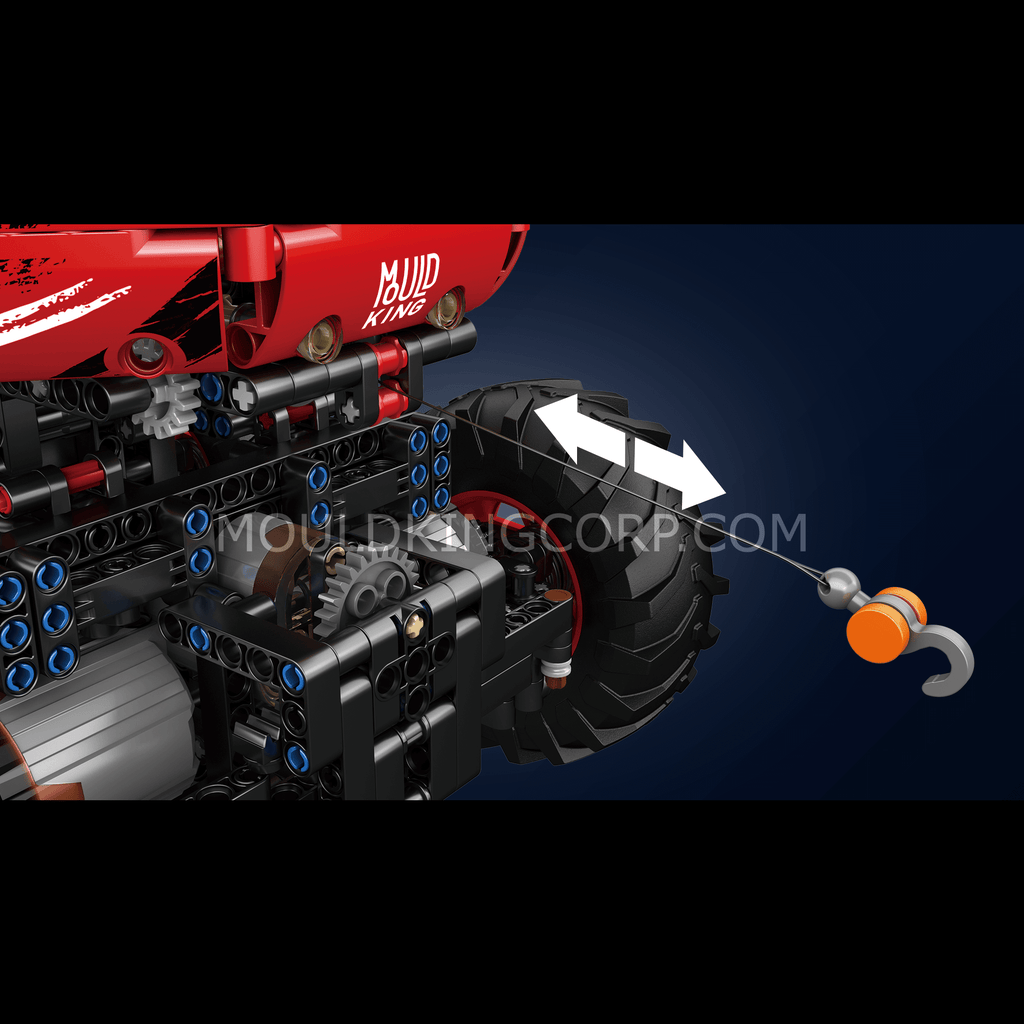 18030 Remote Control Red Firefox Climb Car Building Set | 1,962 PCS - Image 3 of 6 | TheBrickTube