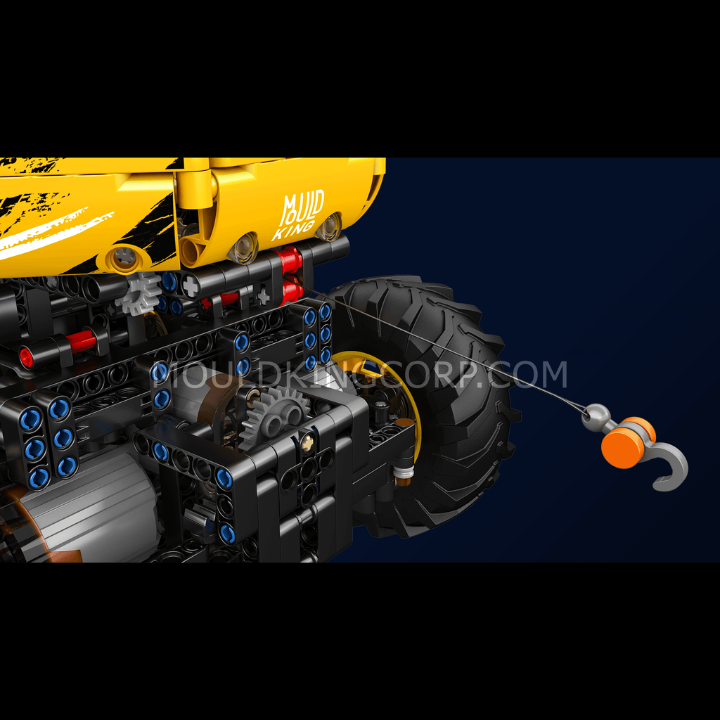 18031 Remote Control Yellow Firefox Climb Car Building Set | 1,962 PCS - Image 3 of 6 | TheBrickTube