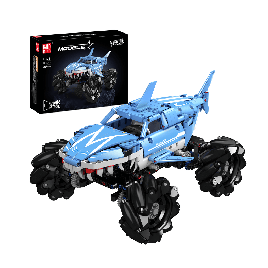 18032 Remote Controlled Monster Truck Megalodon Building Set | 786 Pcs - Main Image | TheBrickTube