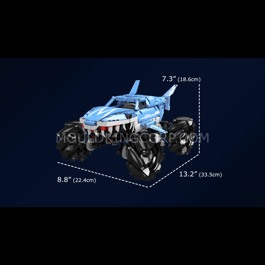 18032 Remote Controlled Monster Truck Megalodon Building Set | 786 Pcs - Image 6 of 6 | TheBrickTube