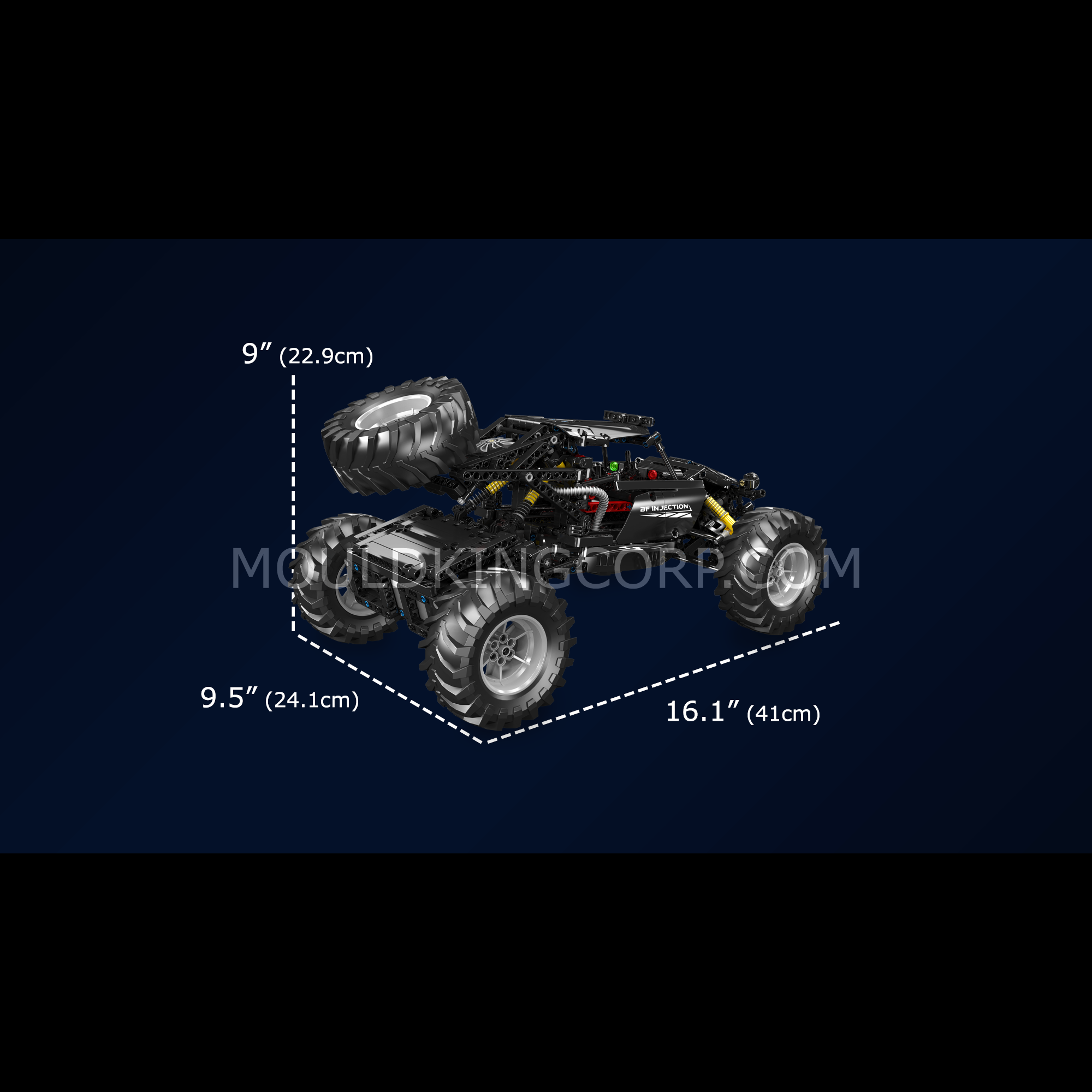 18038 Off-road Racing Buggy Building Set | 1,016 Pcs - Image 6 of 6 | TheBrickTube