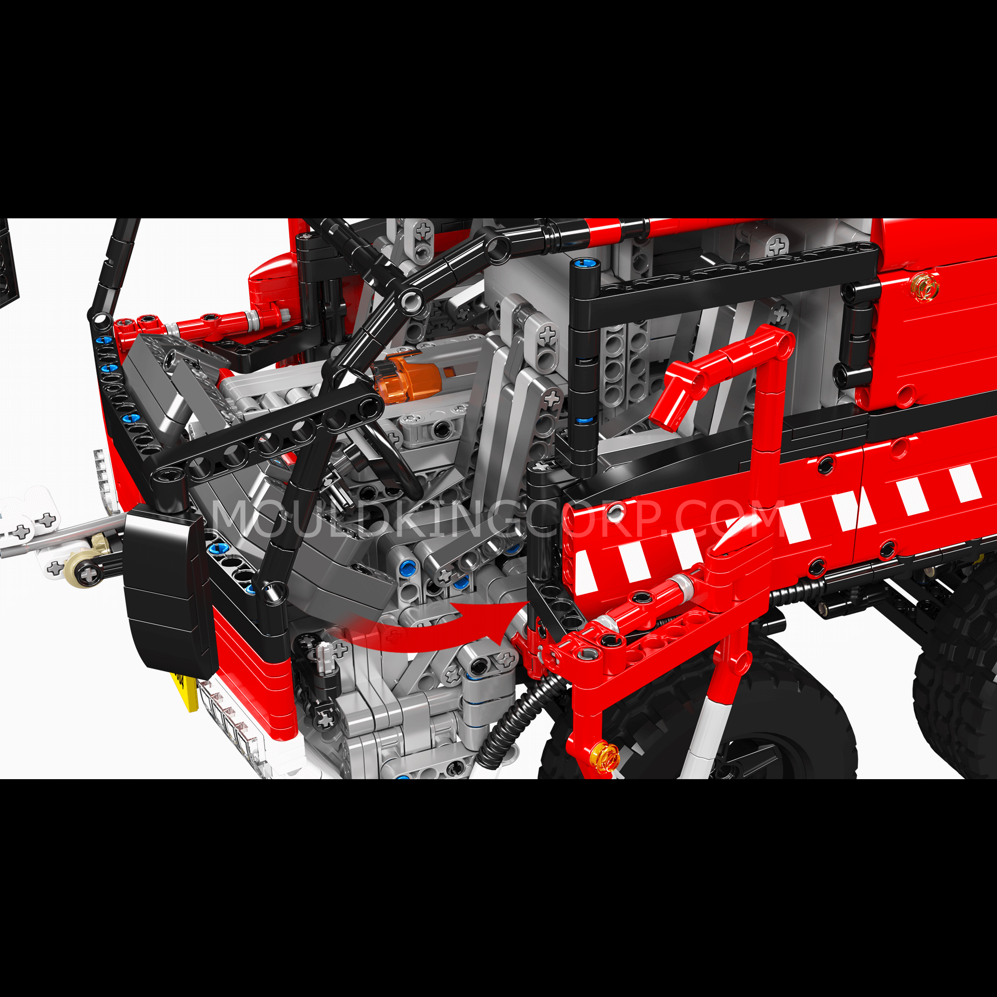 19004S RC Pneumatic Airport Rescue Vehicle Building Set | 6,653 PCS - Image 2 of 6 | TheBrickTube