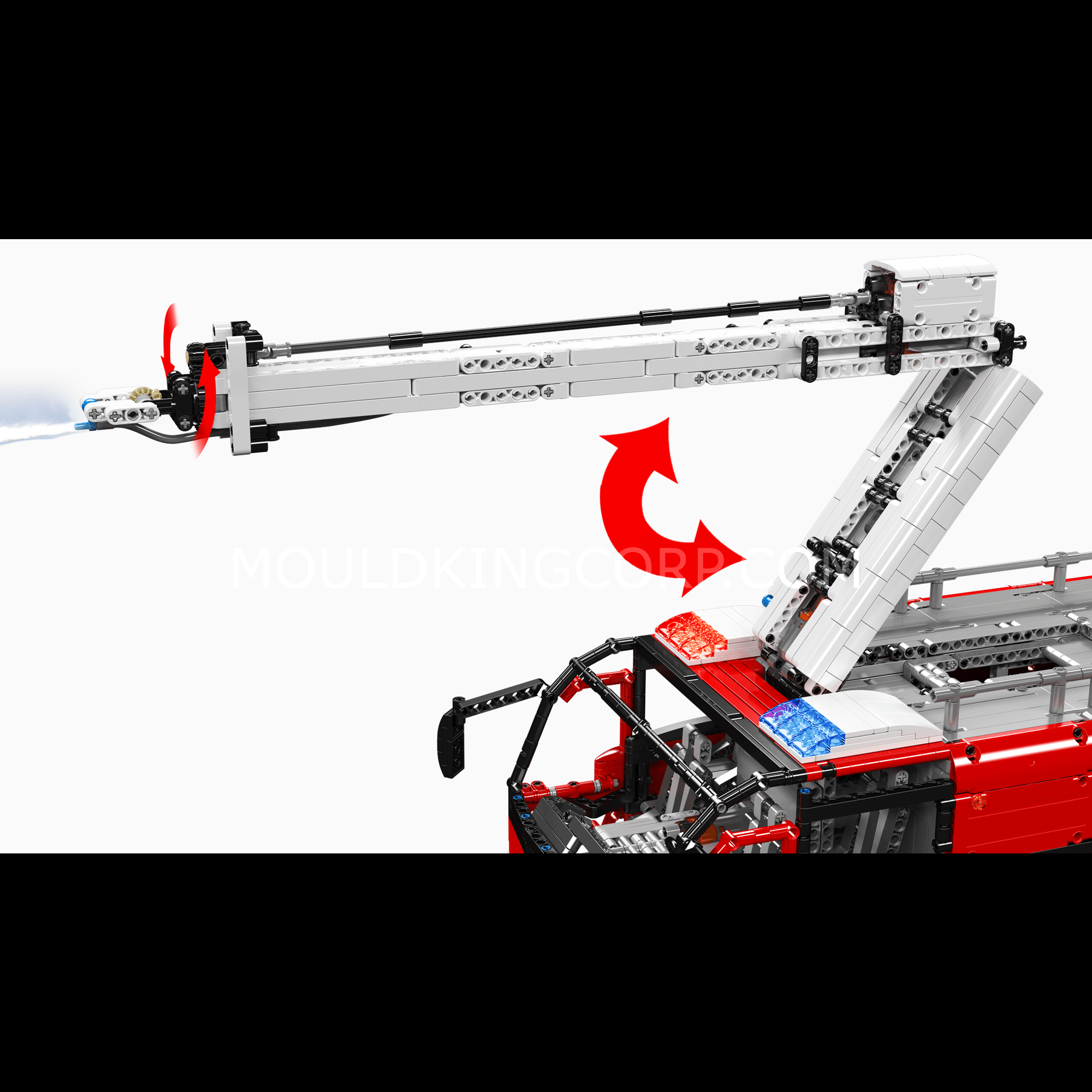 19004S RC Pneumatic Airport Rescue Vehicle Building Set | 6,653 PCS - Image 5 of 6 | TheBrickTube