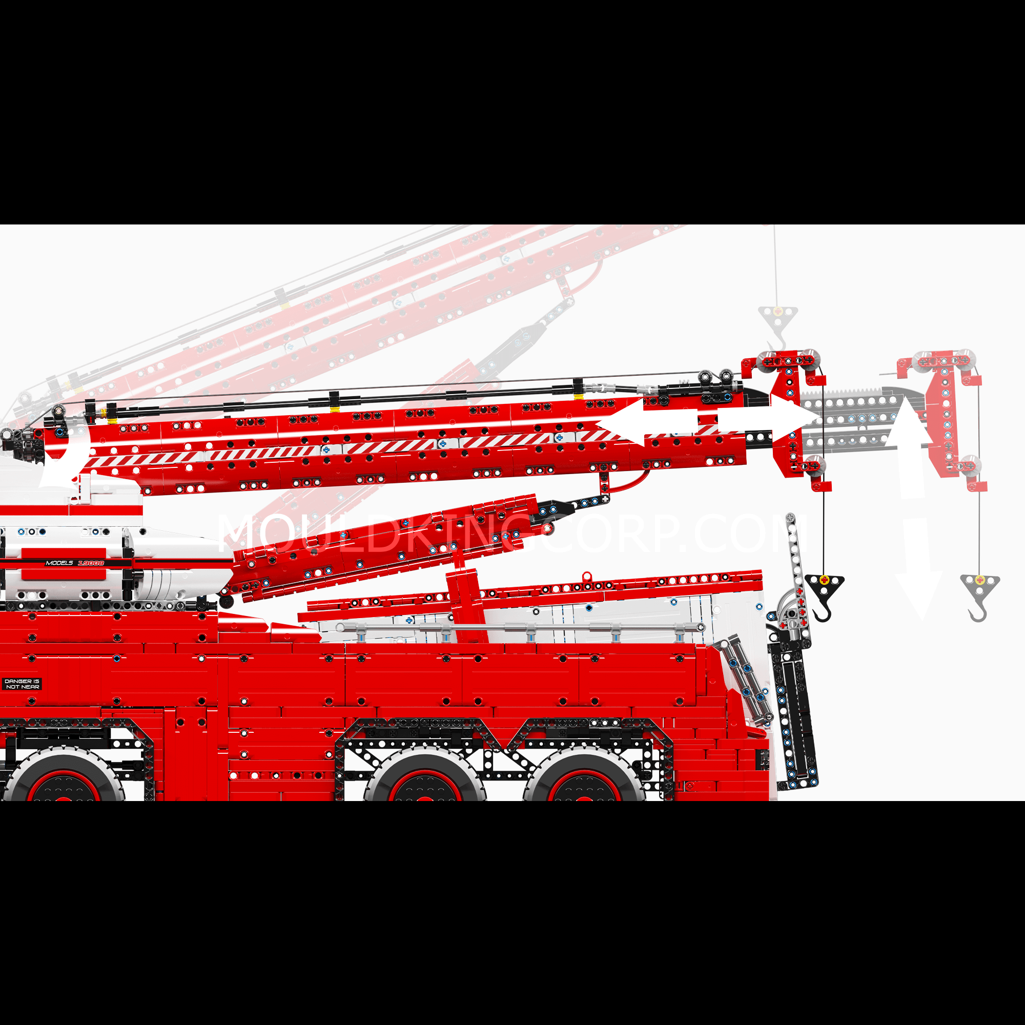 19008S Ultimate Remote Controlled Tow Truck Building Set | 10,966 Pcs - Image 4 of 6 | TheBrickTube