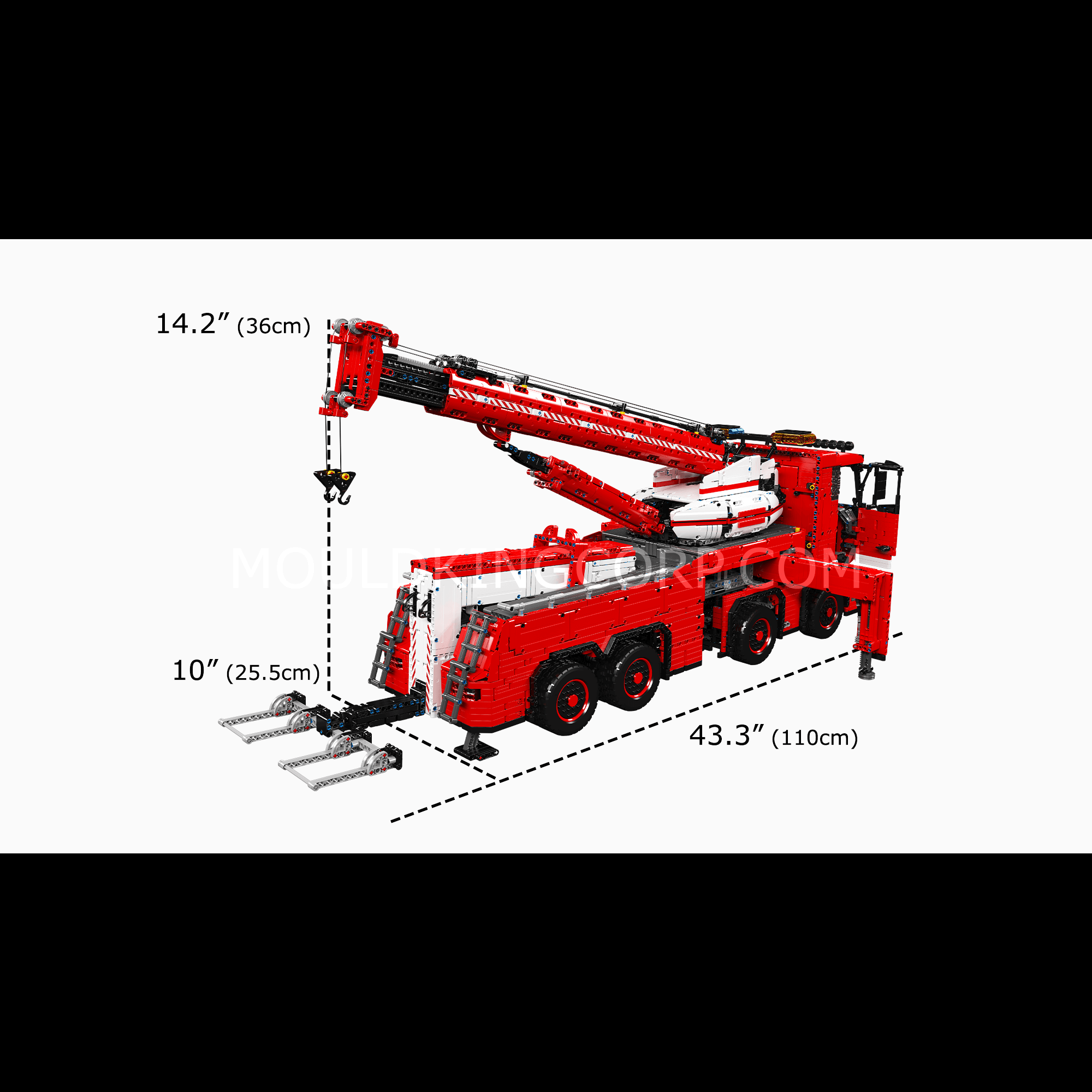 19008S Ultimate Remote Controlled Tow Truck Building Set | 10,966 Pcs - Image 6 of 6 | TheBrickTube