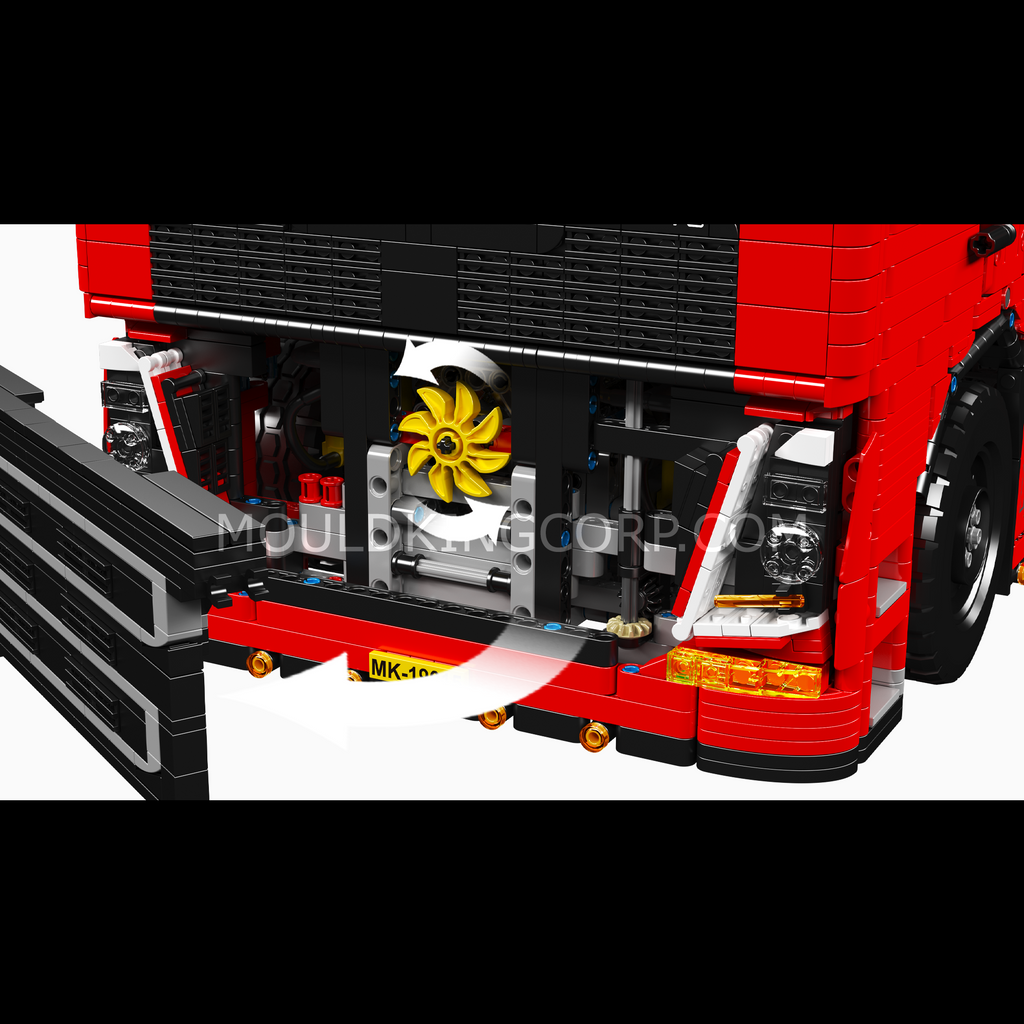 19015 FH16 Remote Controlled Pneumatic Tractor Truck Building Set | 4,608 Pcs - Image 3 of 6 | TheBrickTube