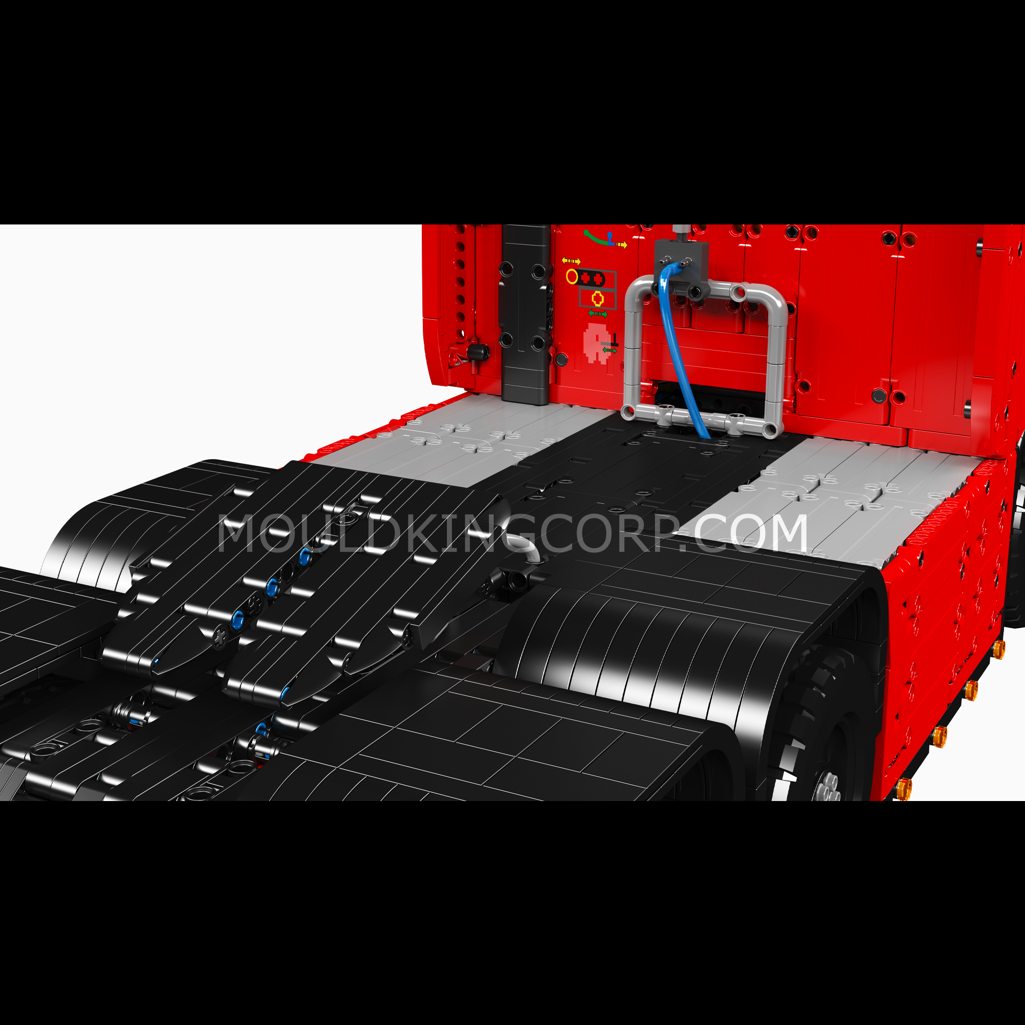 19015 FH16 Remote Controlled Pneumatic Tractor Truck Building Set | 4,608 Pcs - Image 5 of 6 | TheBrickTube
