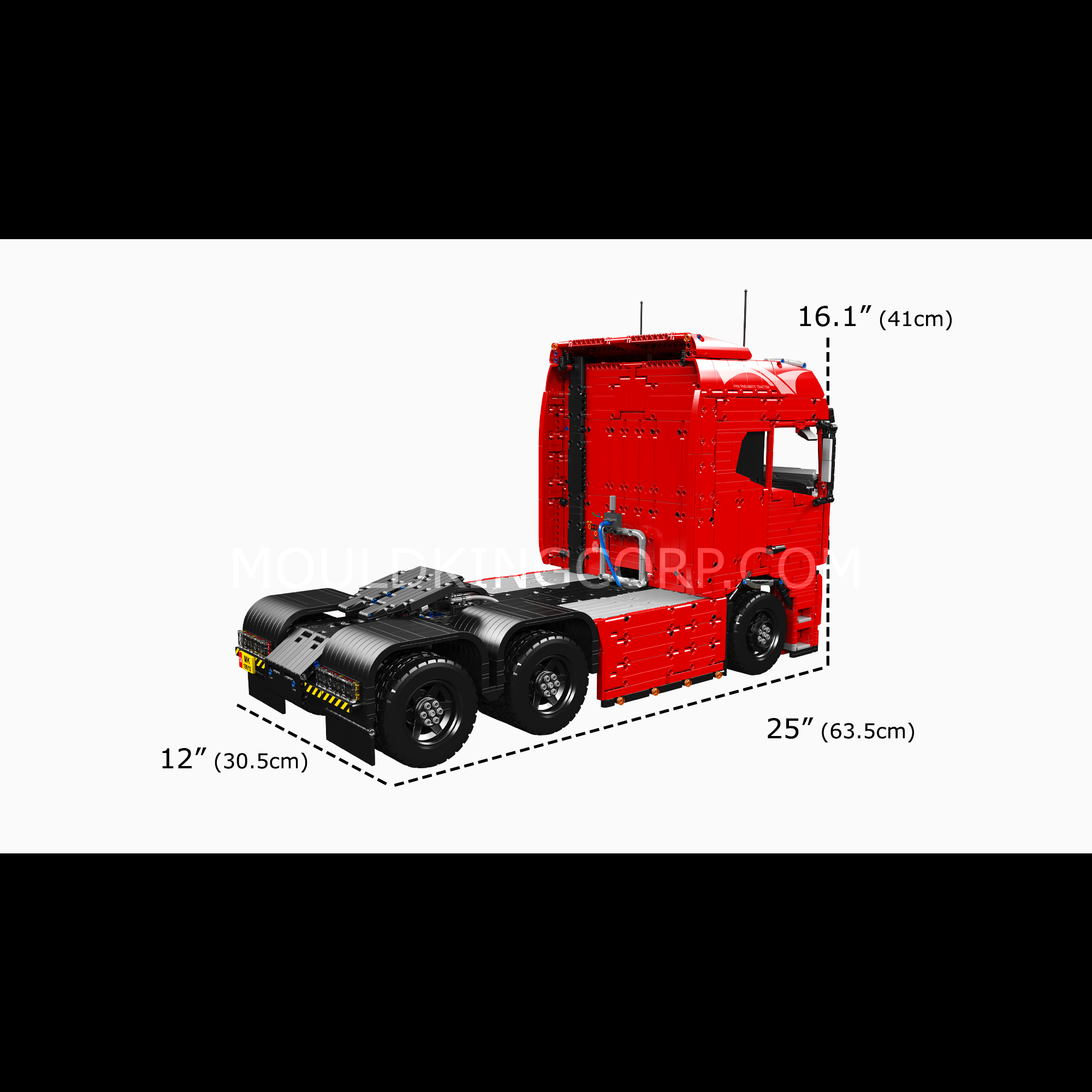 19015 FH16 Remote Controlled Pneumatic Tractor Truck Building Set | 4,608 Pcs - Image 6 of 6 | TheBrickTube