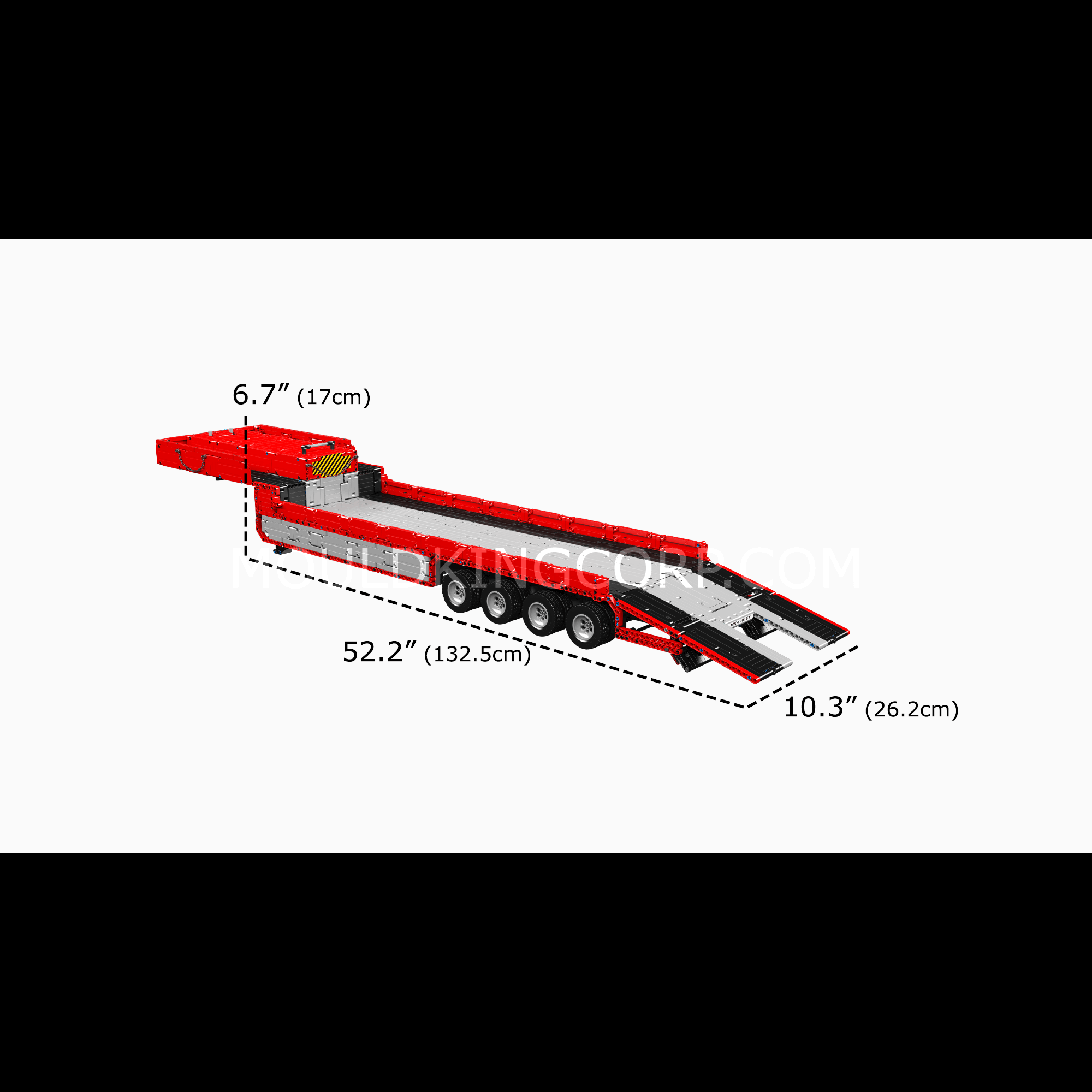 19015T FH16 Pneumatic Tractor Trailer Building Set | 3,399 Pcs - Image 6 of 6 | TheBrickTube