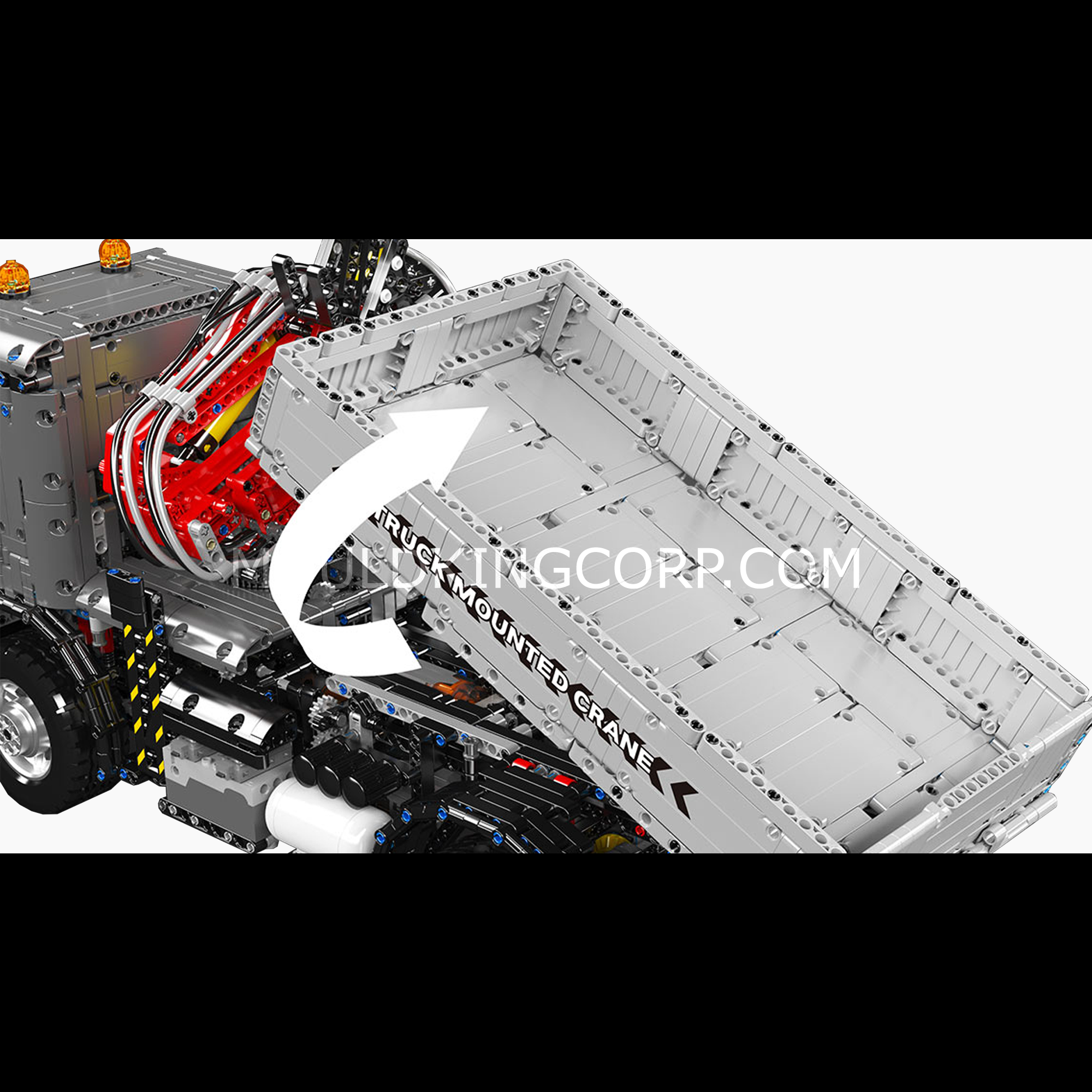 19016 Remote Controlled Crane Truck Building Set | 3,757 Pcs - Image 4 of 6 | TheBrickTube