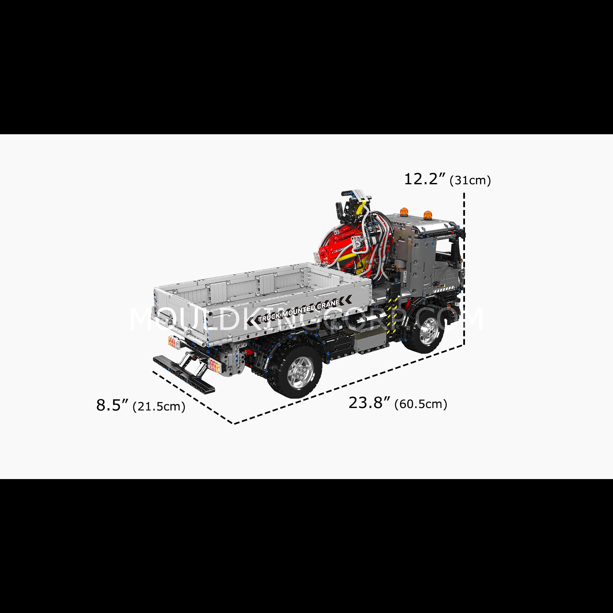 19016 Remote Controlled Crane Truck Building Set | 3,757 Pcs - Image 6 of 6 | TheBrickTube