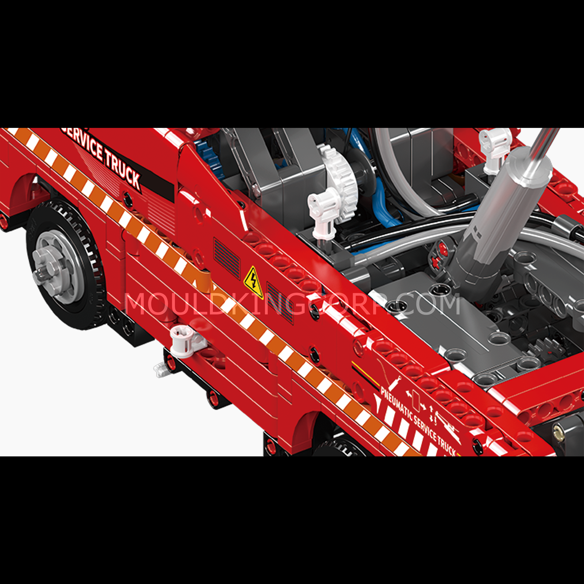 19017 Scania Pneumatic Rescue Truck Building Set | 1,653 Pcs - Image 4 of 6 | TheBrickTube