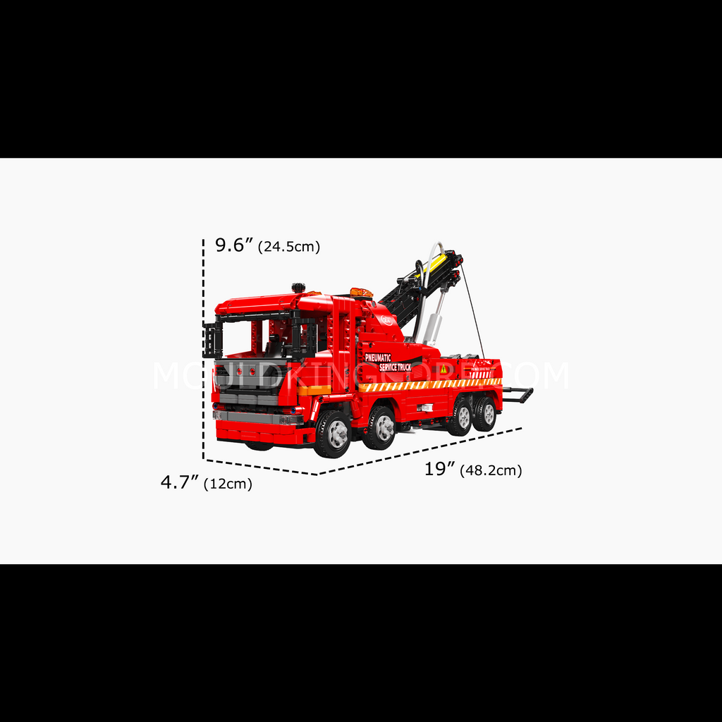19017 Scania Pneumatic Rescue Truck Building Set | 1,653 Pcs - Image 6 of 6 | TheBrickTube