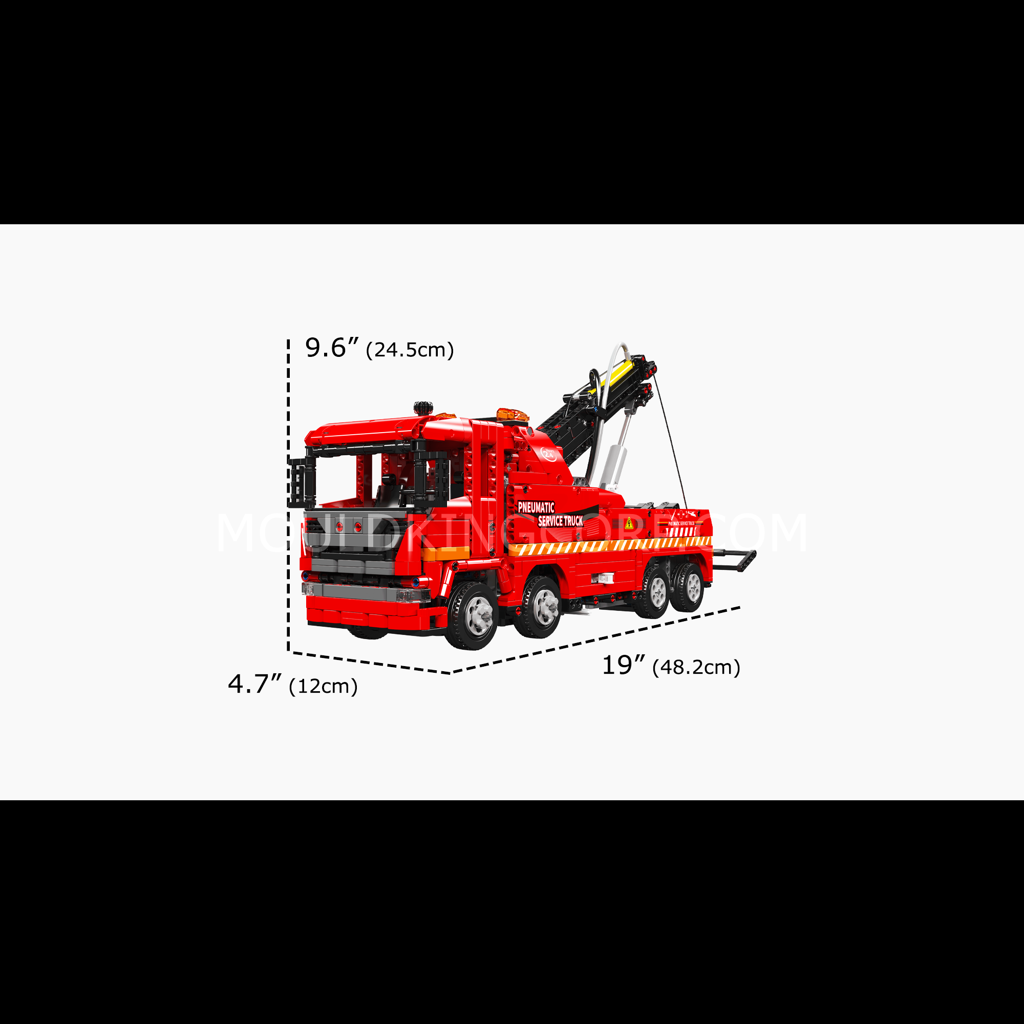19017 Scania Pneumatic Rescue Truck Building Set | 1,653 Pcs - Image 6 of 6 | TheBrickTube