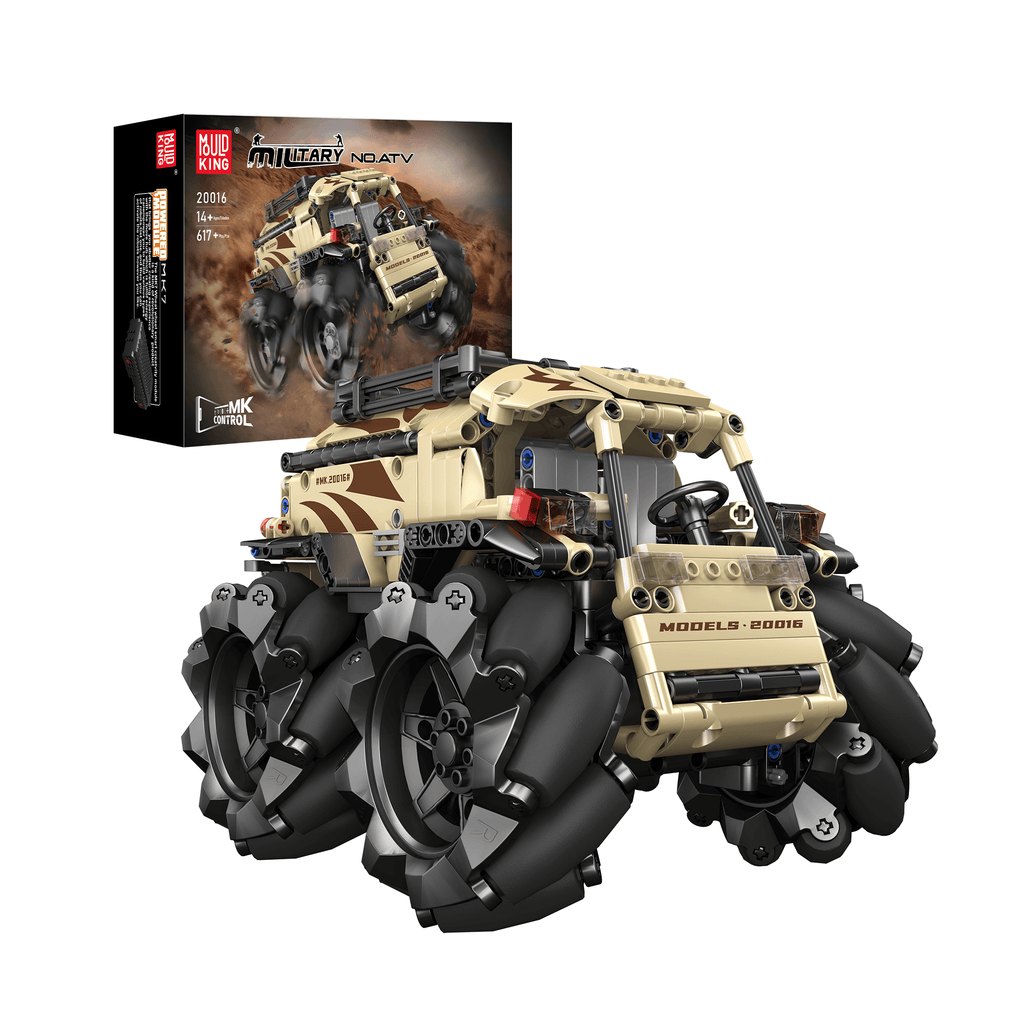 20016 Mecanum ATV Remote Controlled Building Set | 617 PCS - Main Image | TheBrickTube