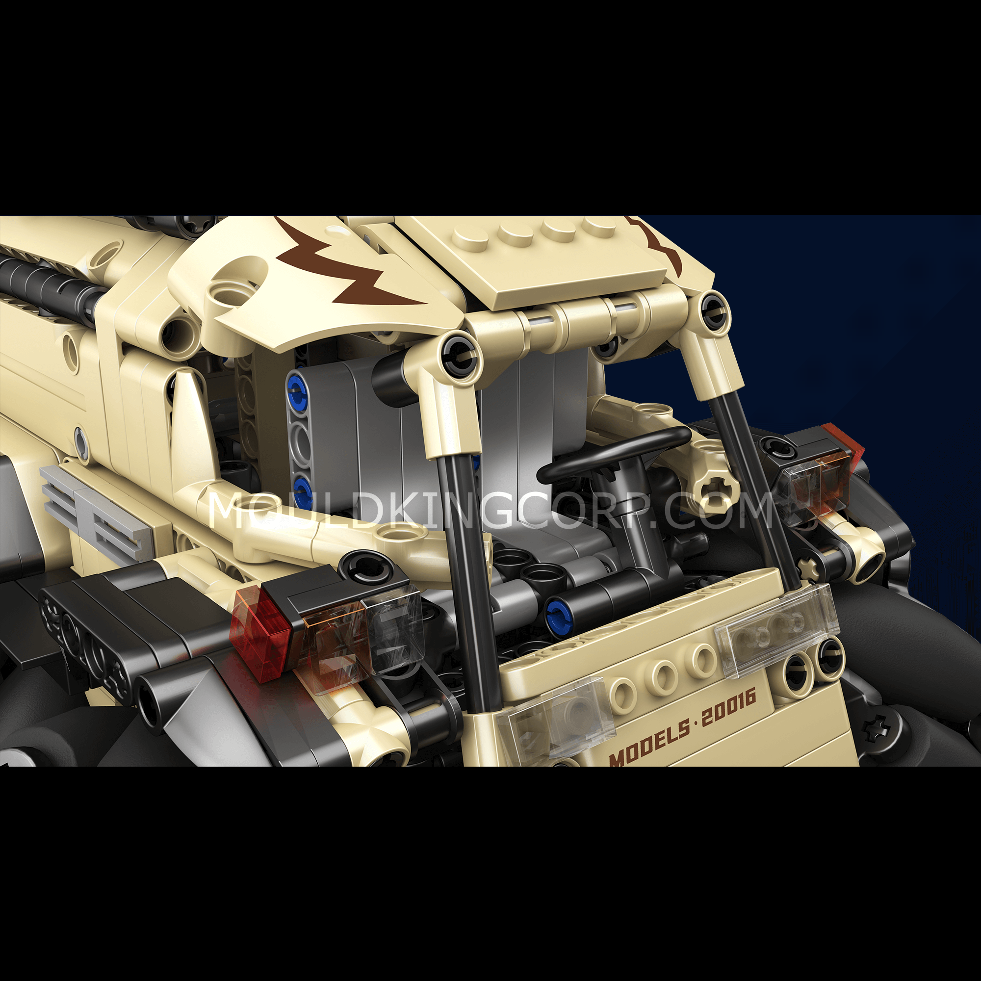 20016 Mecanum ATV Remote Controlled Building Set | 617 PCS - Image 2 of 12 | TheBrickTube