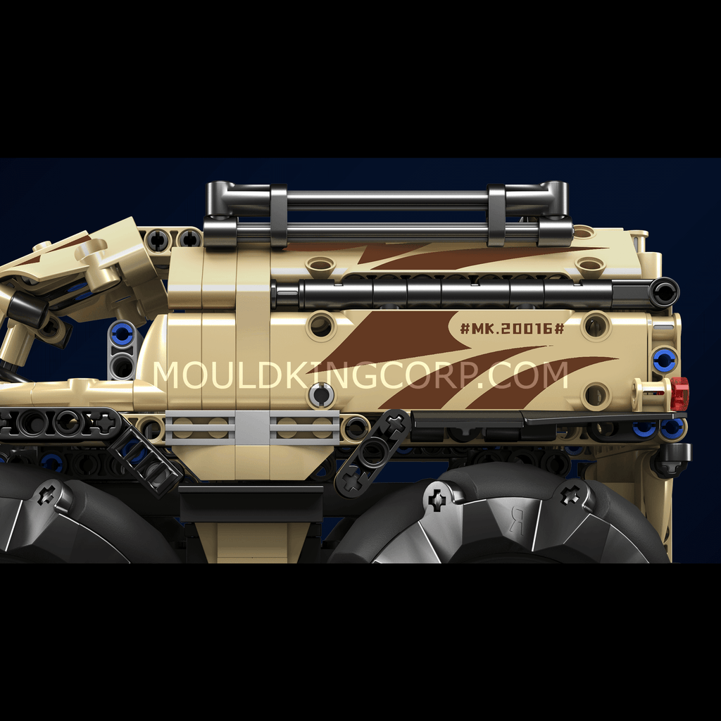 20016 Mecanum ATV Remote Controlled Building Set | 617 PCS - Image 4 of 12 | TheBrickTube