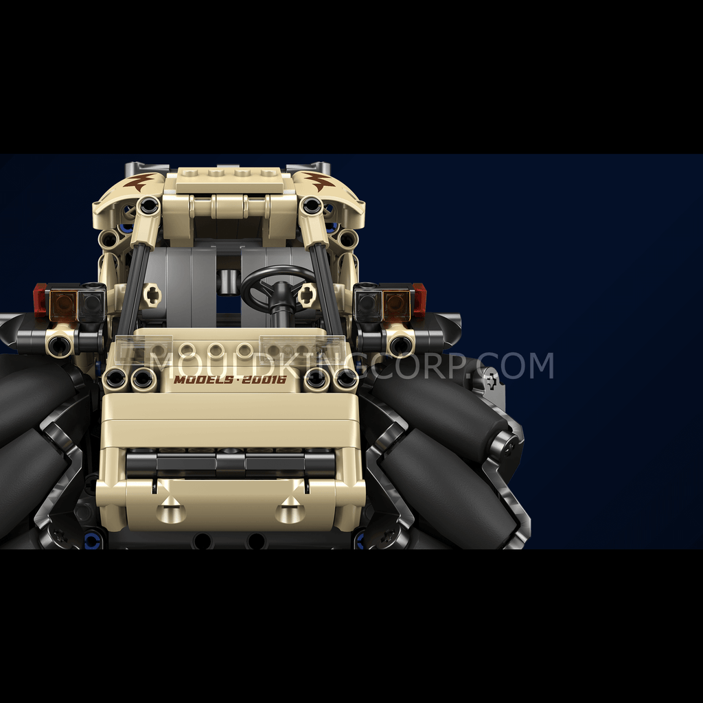20016 Mecanum ATV Remote Controlled Building Set | 617 PCS - Image 5 of 12 | TheBrickTube