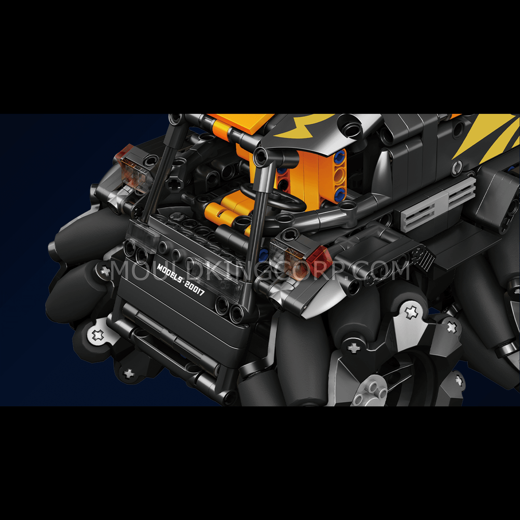 20016 Mecanum ATV Remote Controlled Building Set | 617 PCS - Image 9 of 12 | TheBrickTube