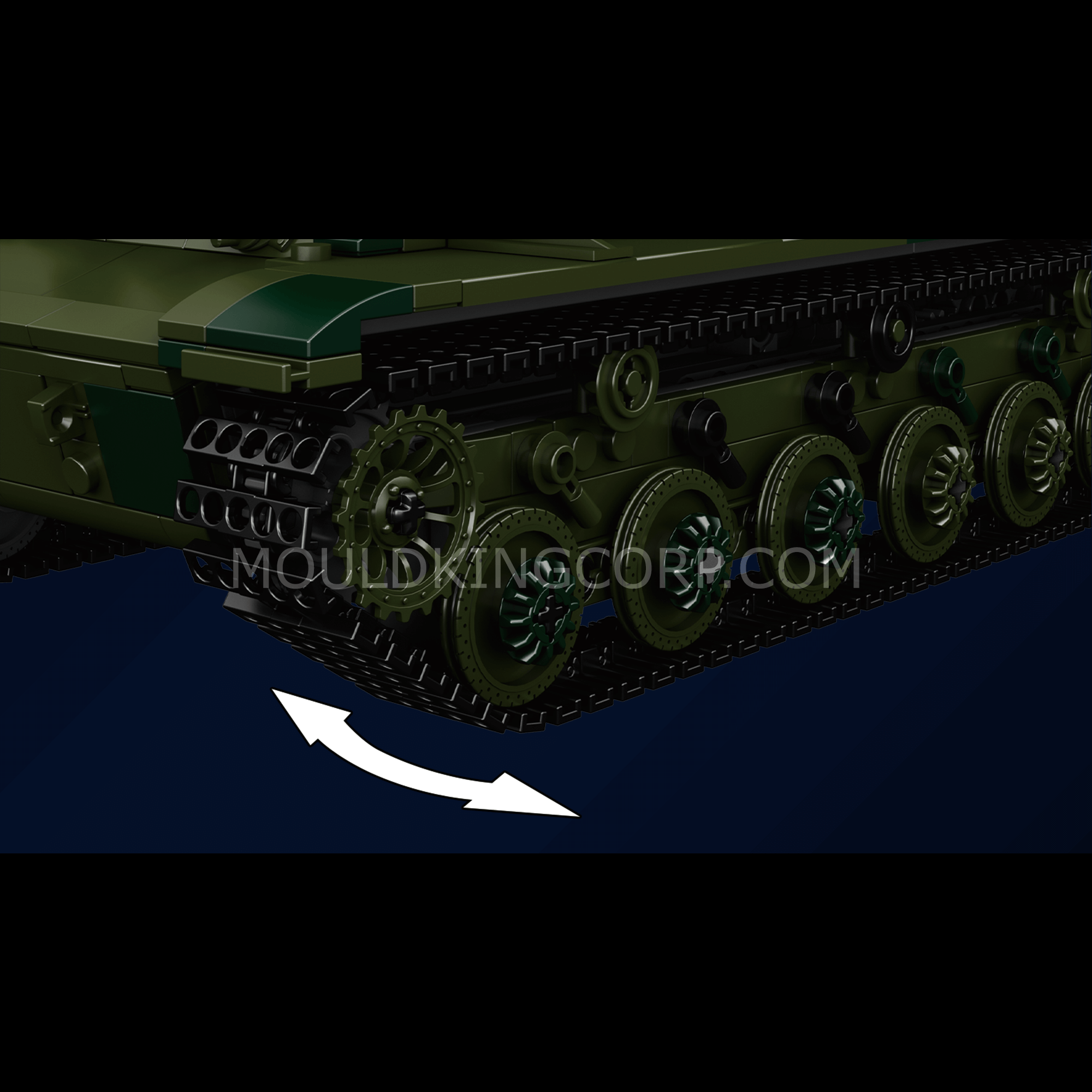 20026 KV2 Heavy Tanks Building Toy Set | Military Building Blocks - Image 5 of 6 | TheBrickTube