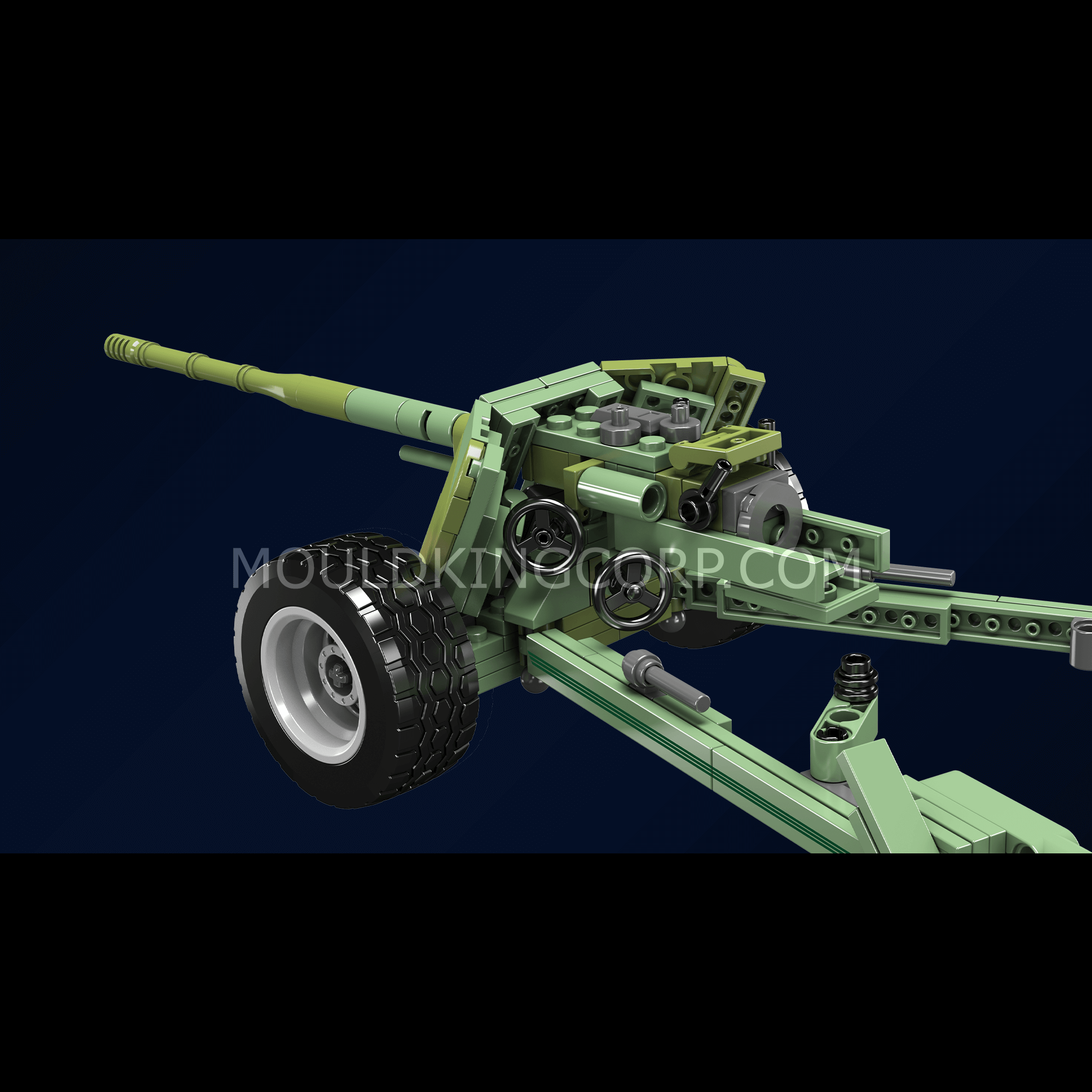 20027 Sd.Kfz. 251 Half-track Building Set | 1,298 Pcs - Image 3 of 6 | TheBrickTube