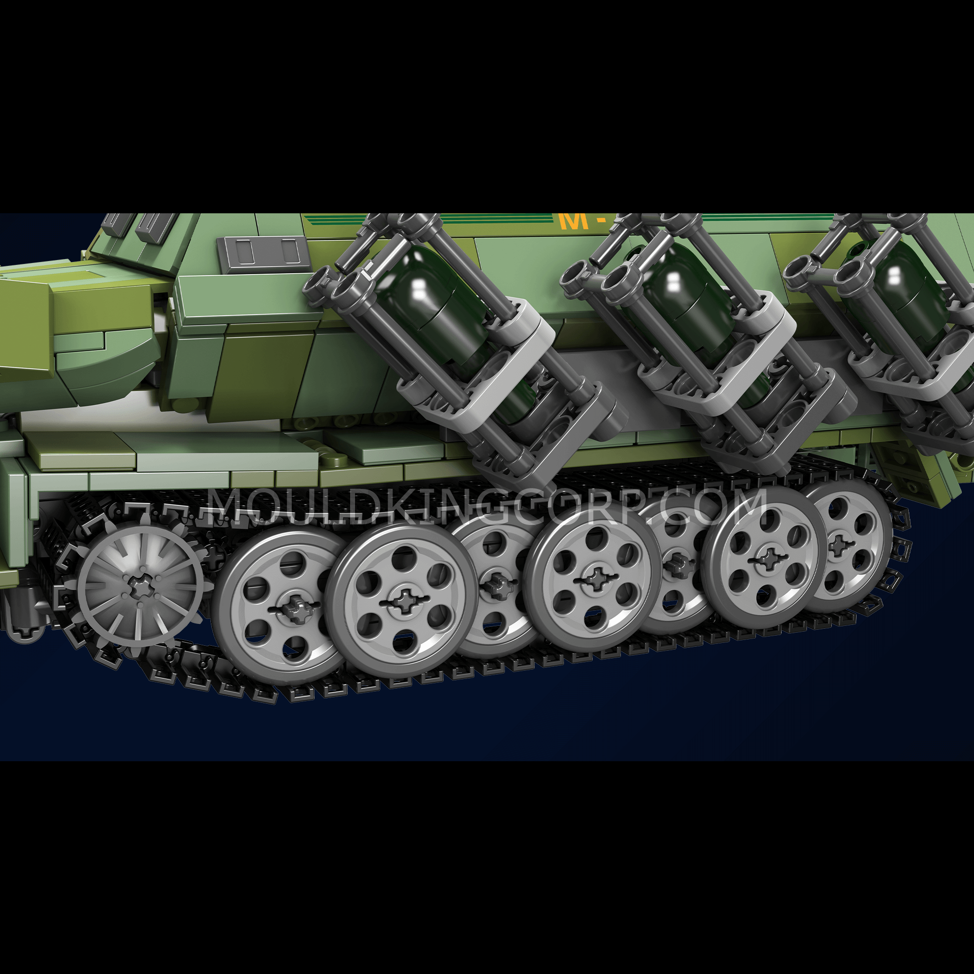 20027 Sd.Kfz. 251 Half-track Building Set | 1,298 Pcs - Image 4 of 6 | TheBrickTube