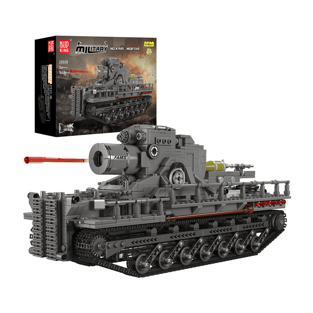 20028 Remote Controlled Karl Mortar Tank Building Set | 1,648 Pcs - Main Image | TheBrickTube
